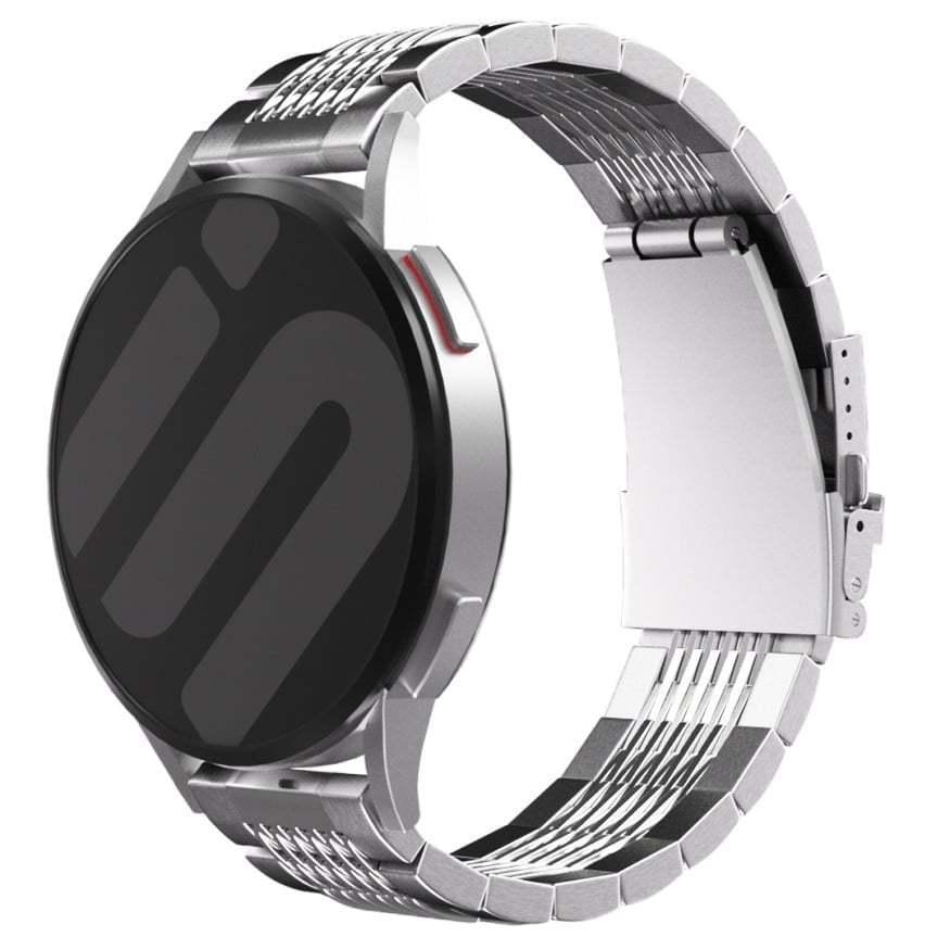 Correa acero de lujo Huawei Watch GT 5 Pro 46mm (plata)