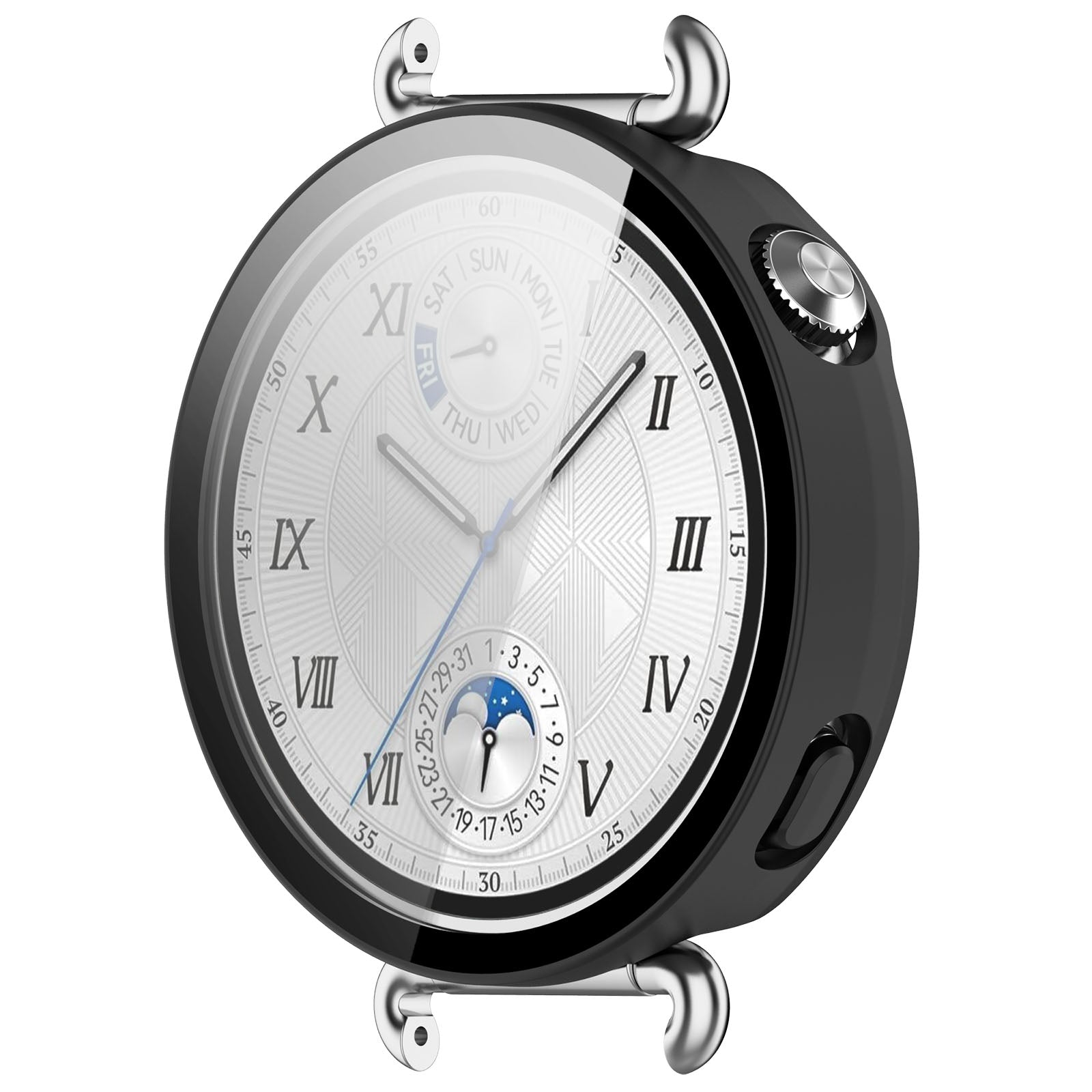 Funda con vidrio PC Huawei Watch GT 6 - 41mm (negro)