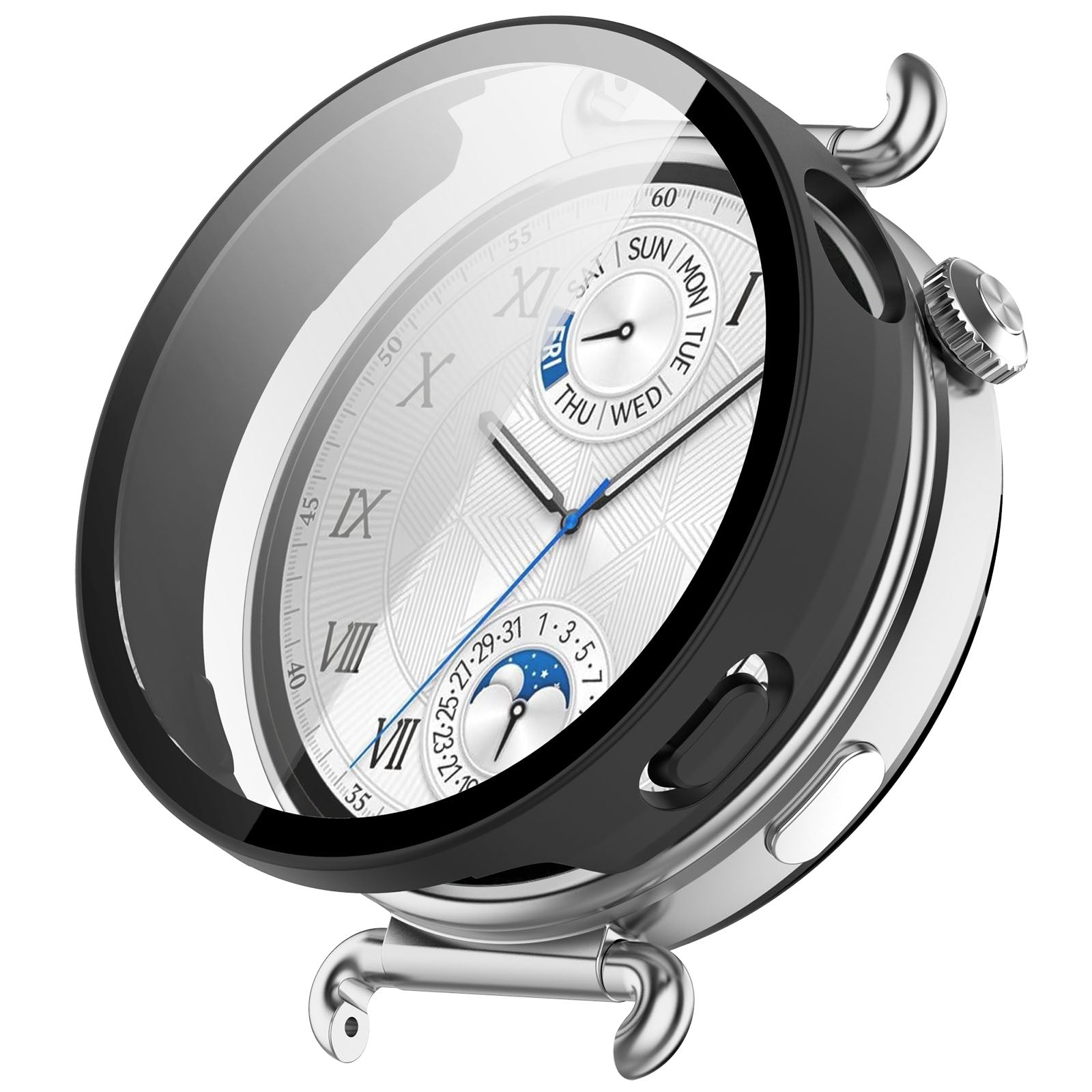 Funda con vidrio PC Huawei Watch GT 6 - 41mm (transparente)