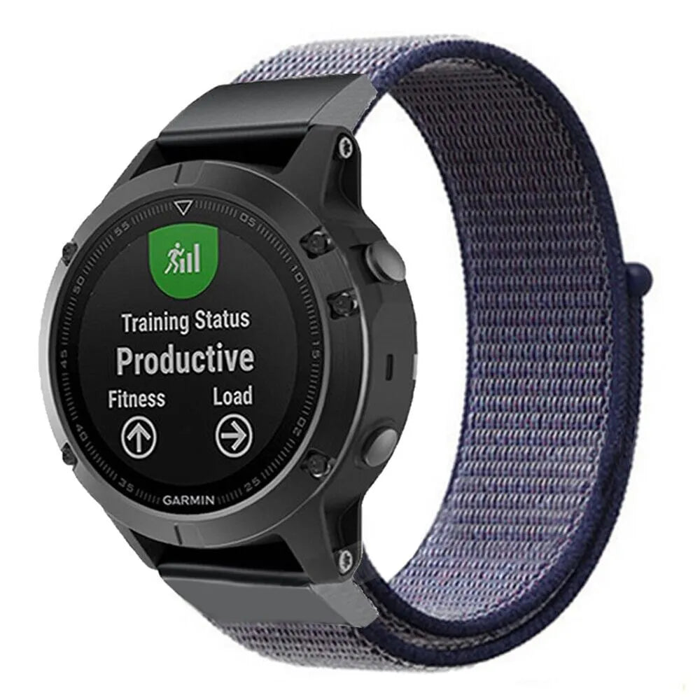 Correa nylon Garmin Forerunner 945 (azul)