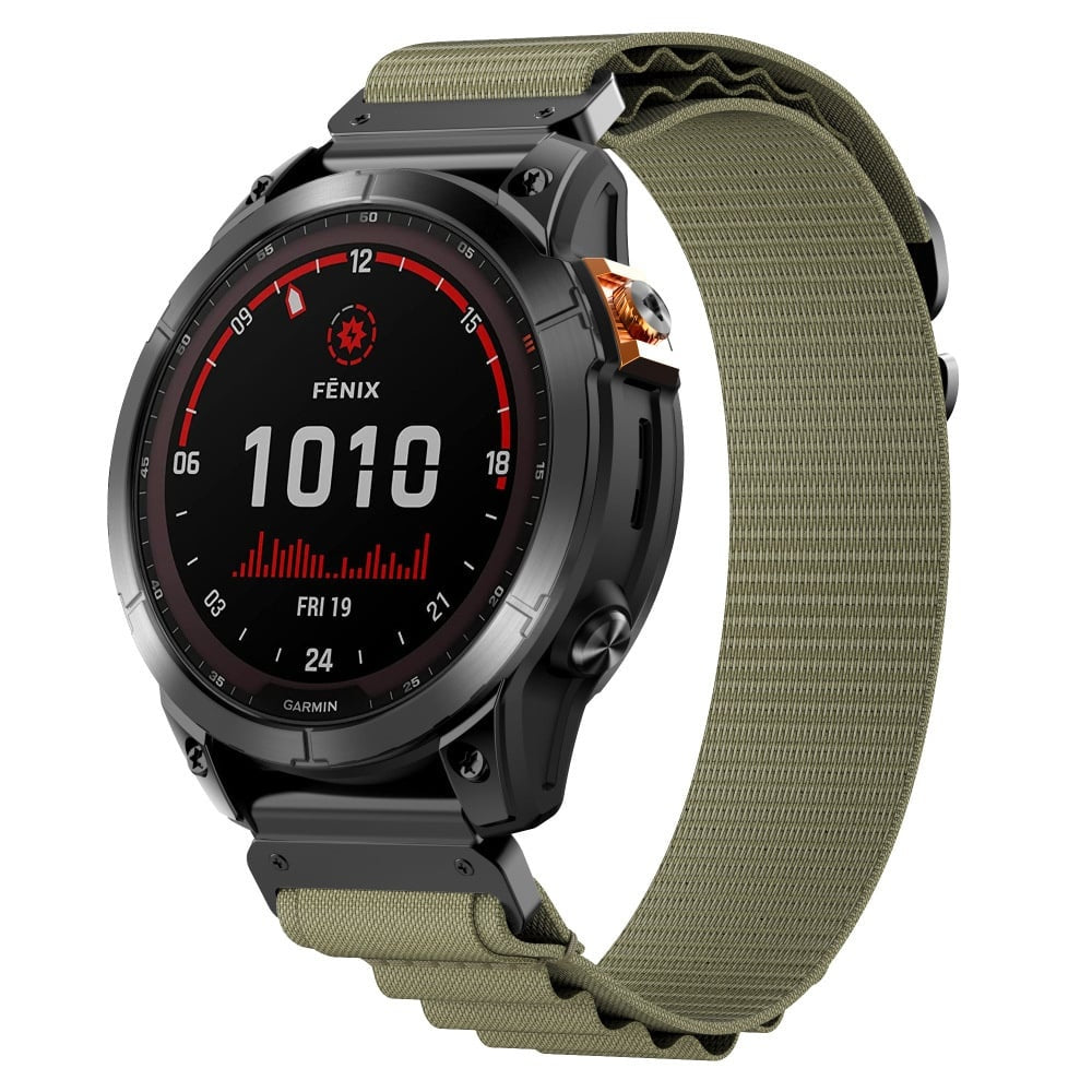 Garmin Quatix 8 - 51mm Alpine Strap (Olive Green)