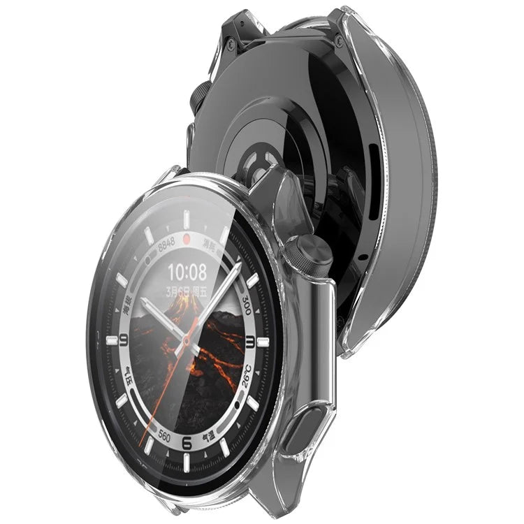 OnePlus Watch 3 PC Case with Glass (Transparent)