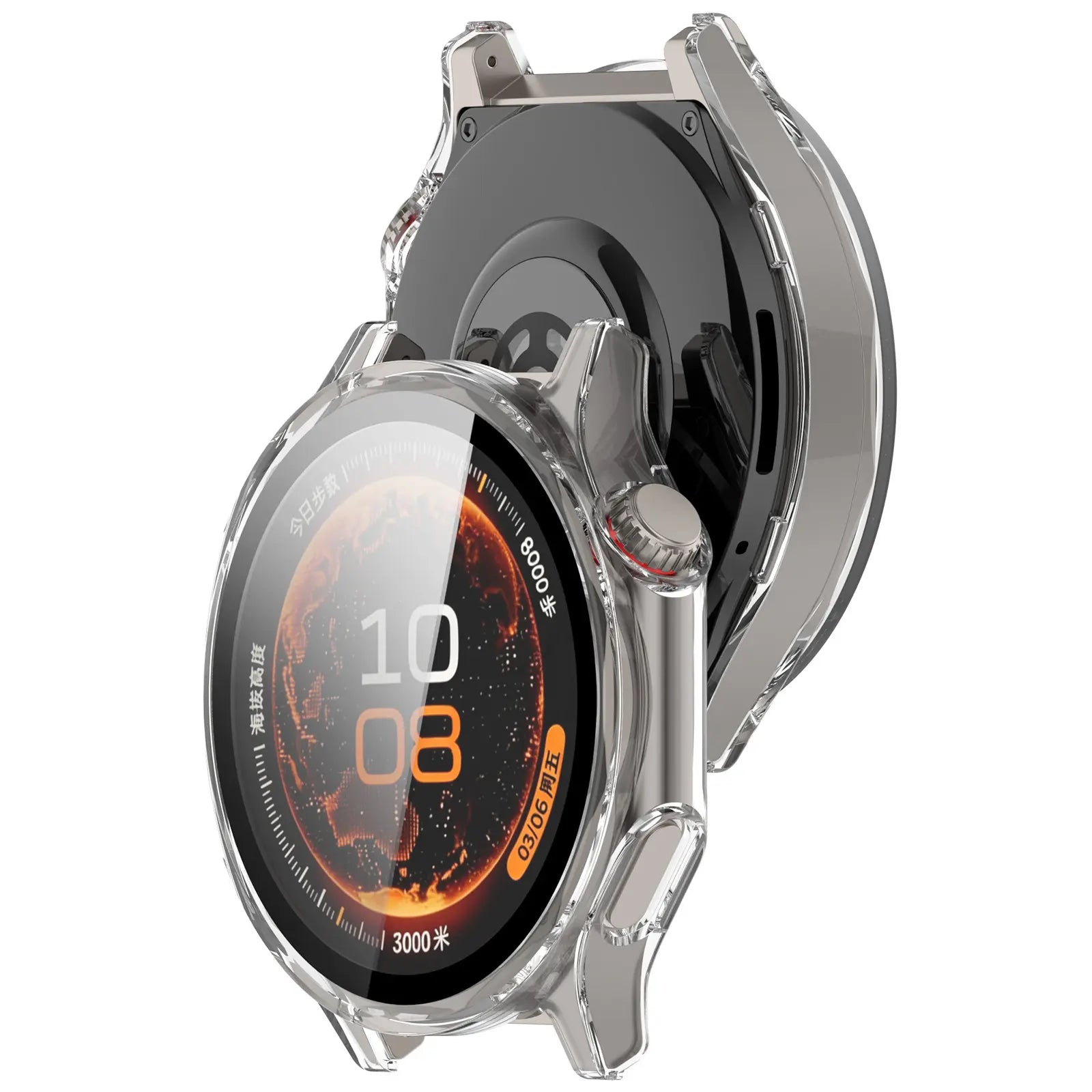 OnePlus Watch 4 (47mm) Protector de pantalla de vidrio templado (Transparente)