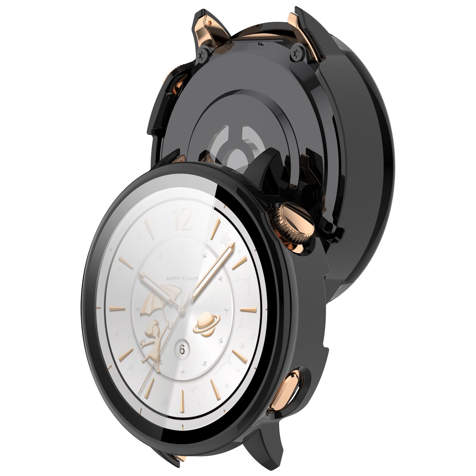Funda rigida con cristal OnePlus Watch 3 - 43mm (negra)