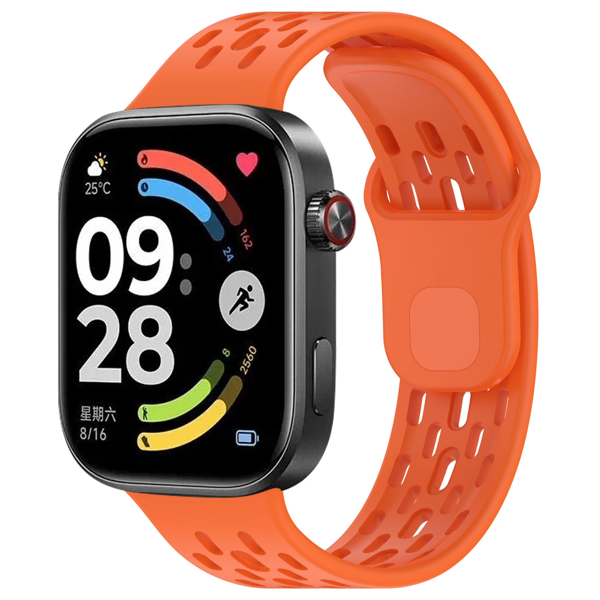Correa air silicona Xiaomi Smart Band 10 Pro (naranja)