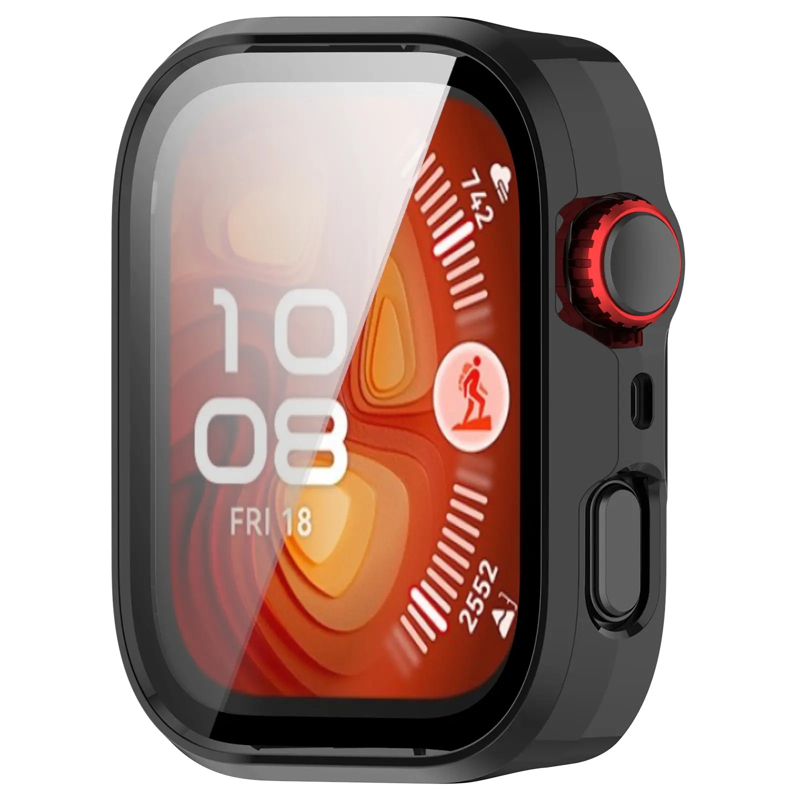 Huawei Watch Fit 5 Pro Protector de pantalla de vidrio templado (Negro)