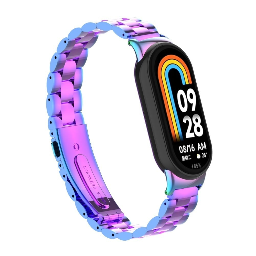 Steel Strap, on a watch, 3/4 front view
