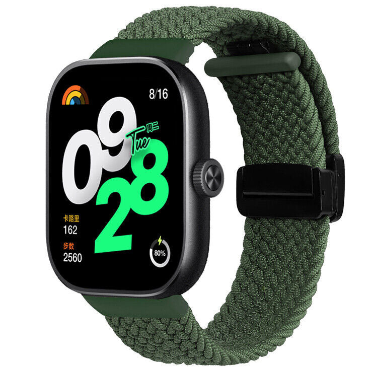 Correa nylon tejido hebilla-D Redmi Watch 6 (verde)