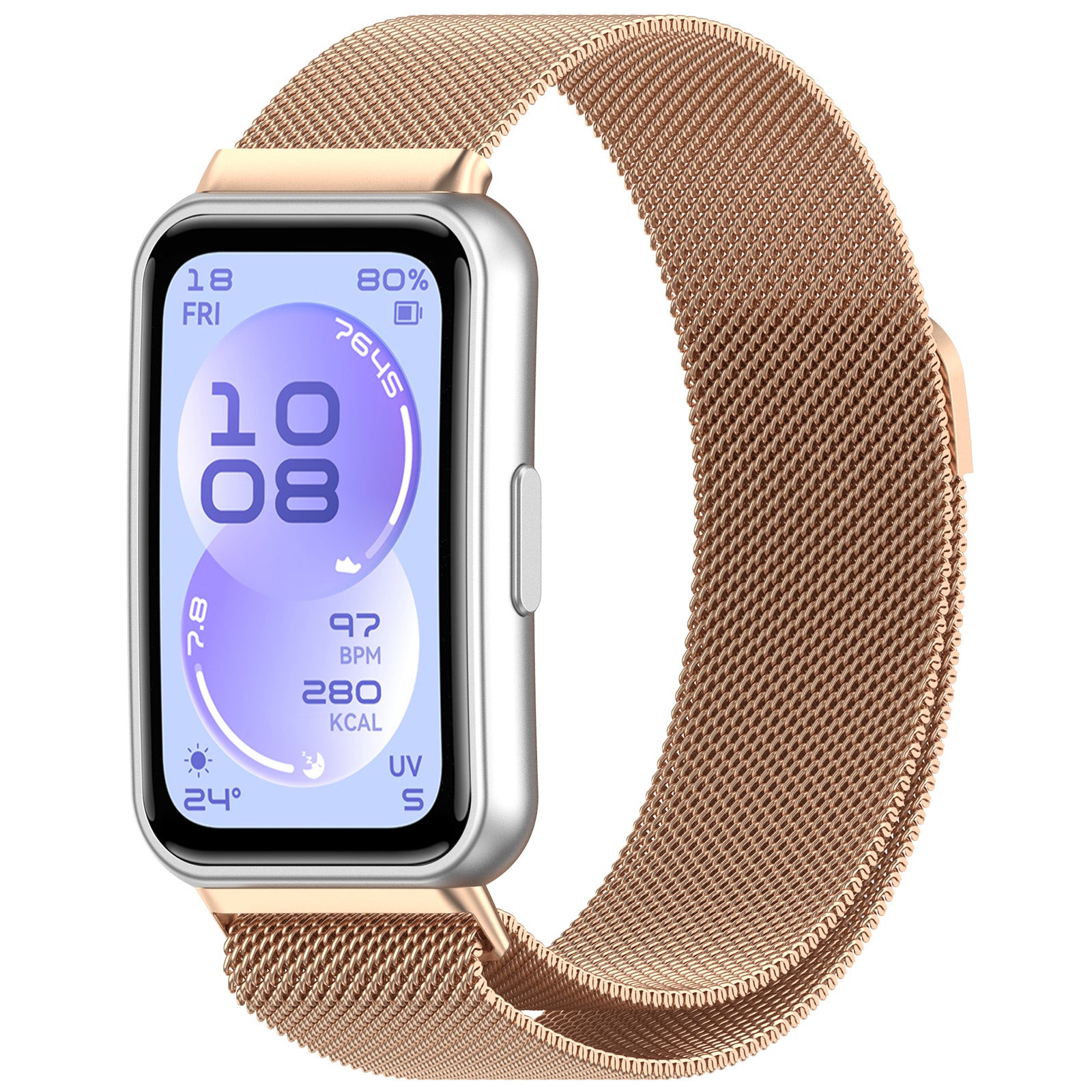 Correa milanesa Huawei Band 11 (oro rosado)