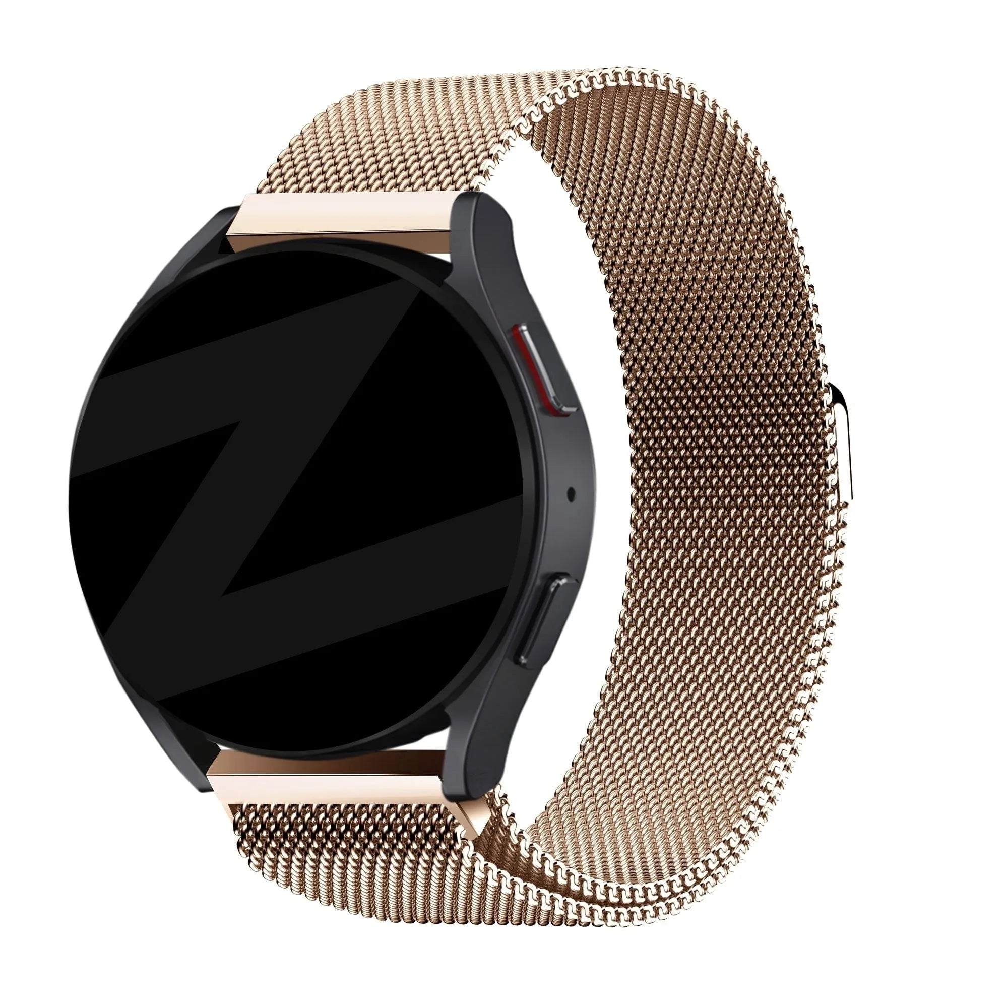 Bandz Oozoo Smartwatch 20mm Milanese Loop Strap (Rose Gold)