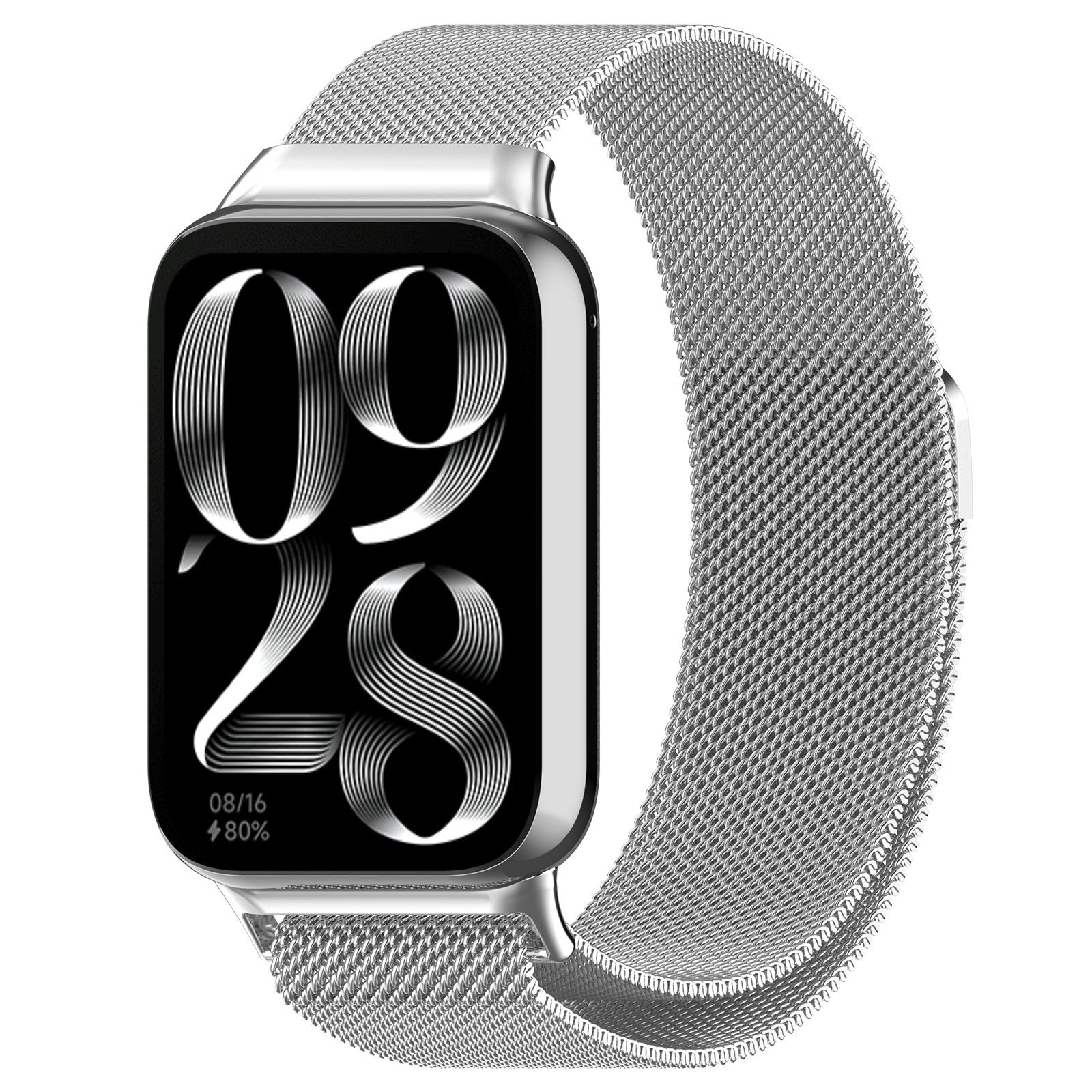 Correa milanesa Redmi Watch 6 (plateado)