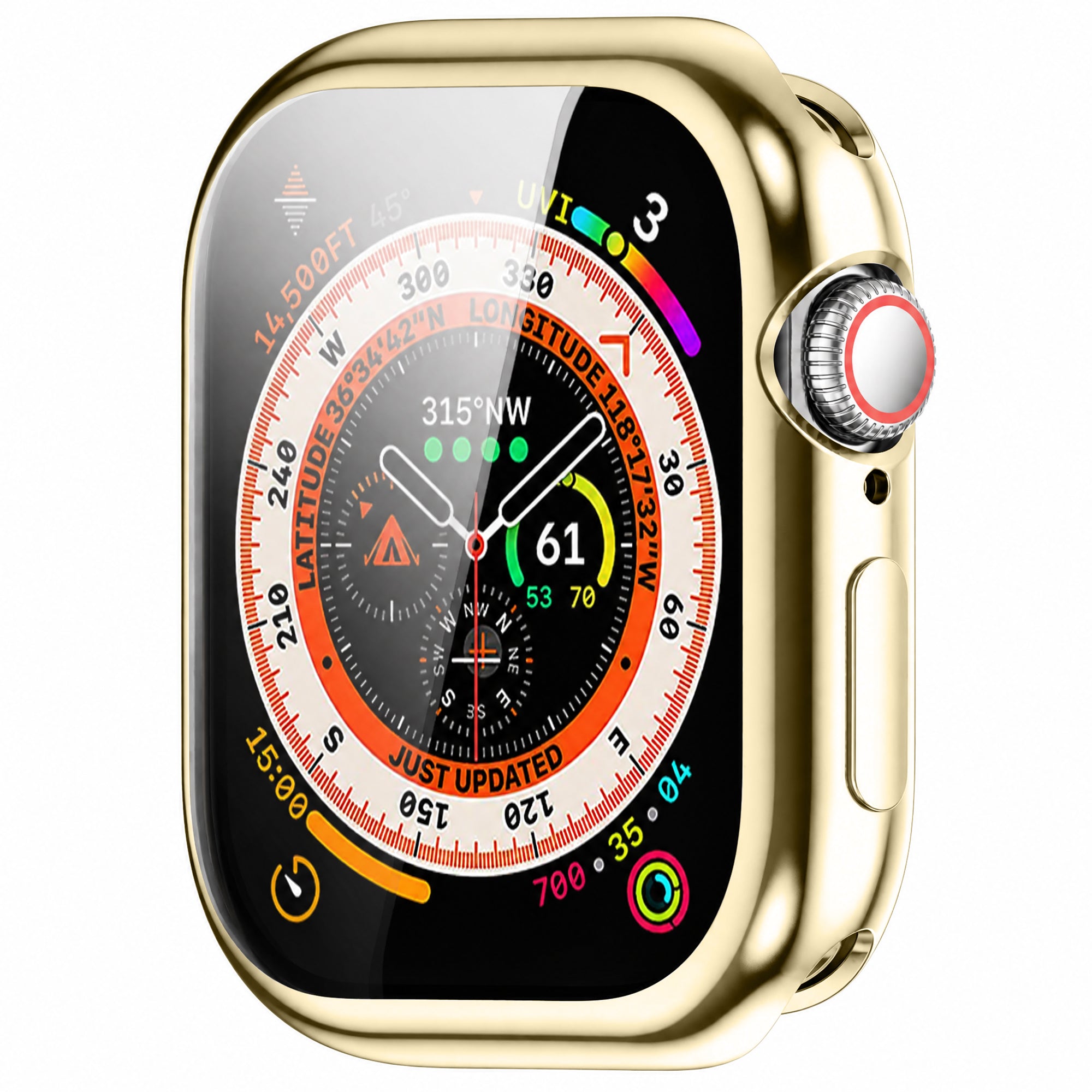 Apple Watch 10 & 11 - 42mm TPU Case (Starlight-Gold)