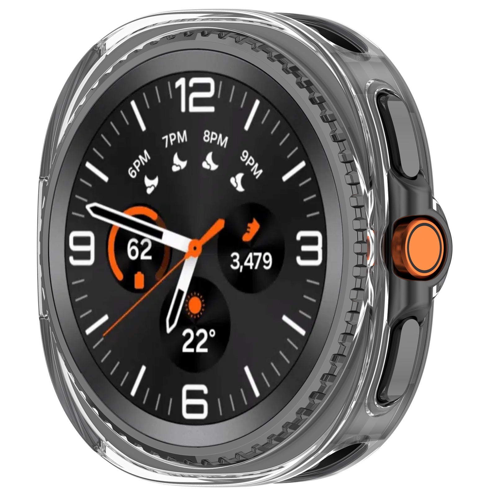 Funda TPU Samsung Galaxy Watch 8 Classic (transparente)