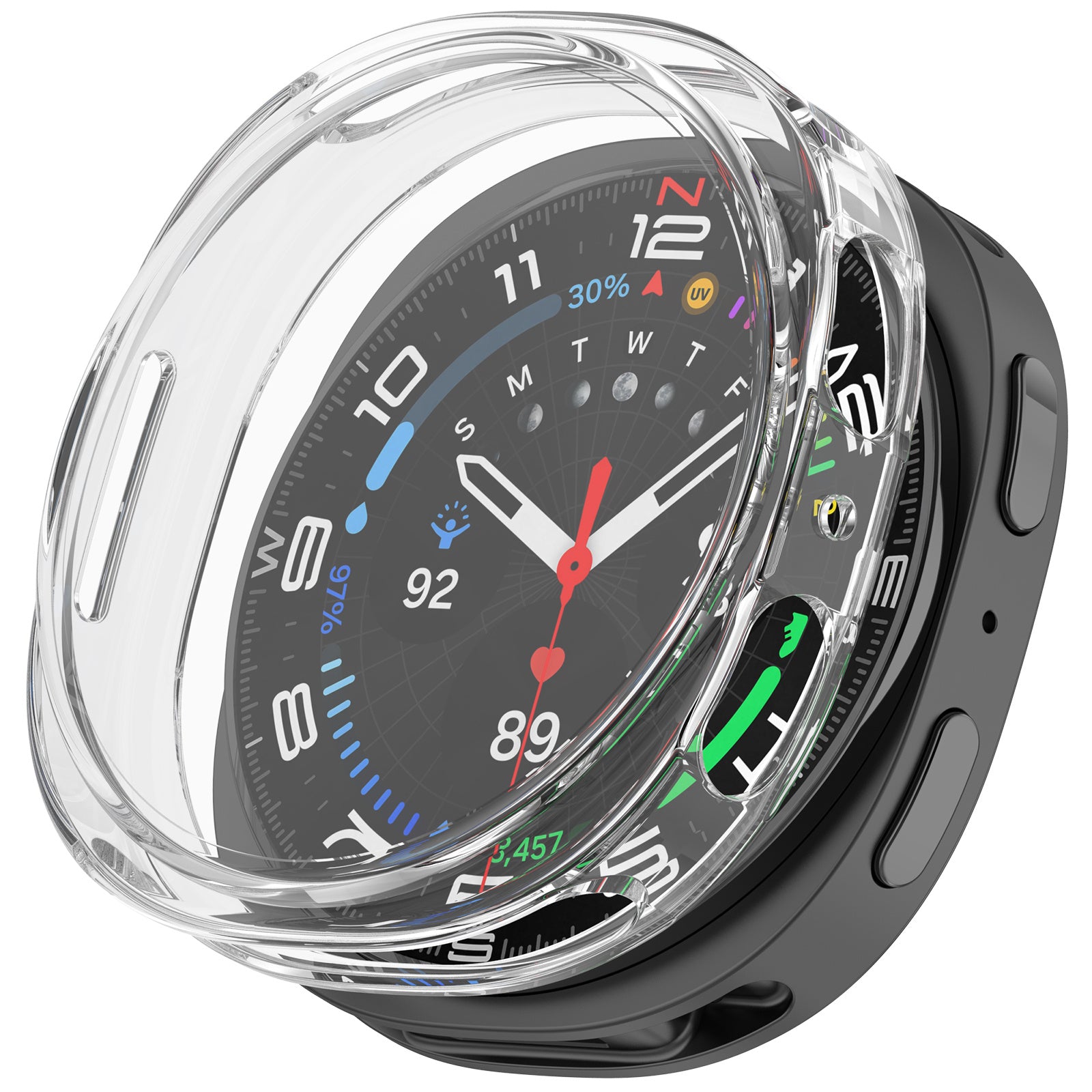 Funda TPU Samsung Galaxy Watch 8 / 9 - 44mm (transparente)