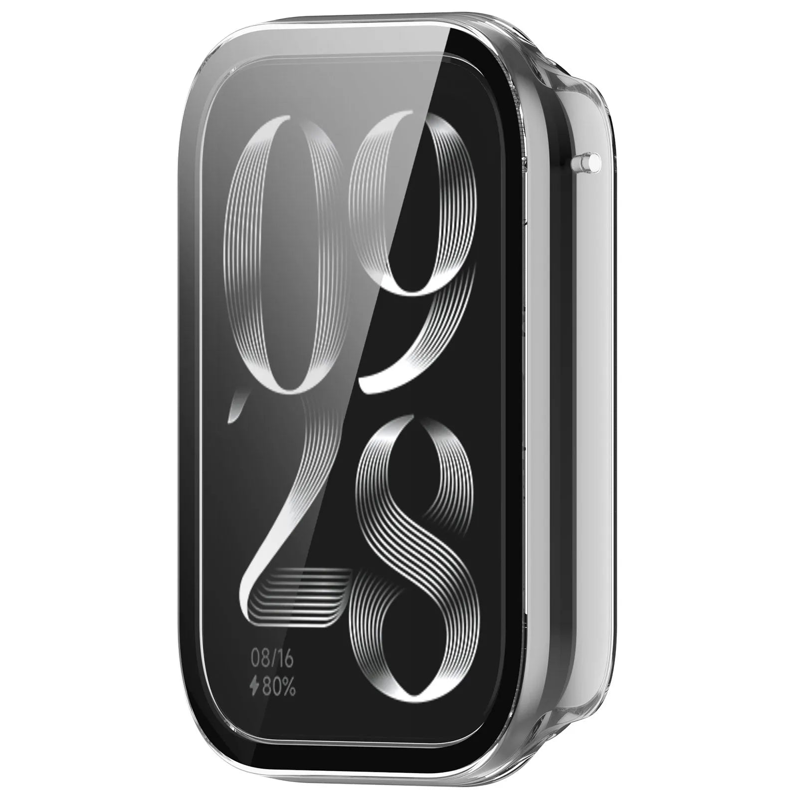 Xiaomi Smart Band 10 Pro PC Case with Glass (Transparent)