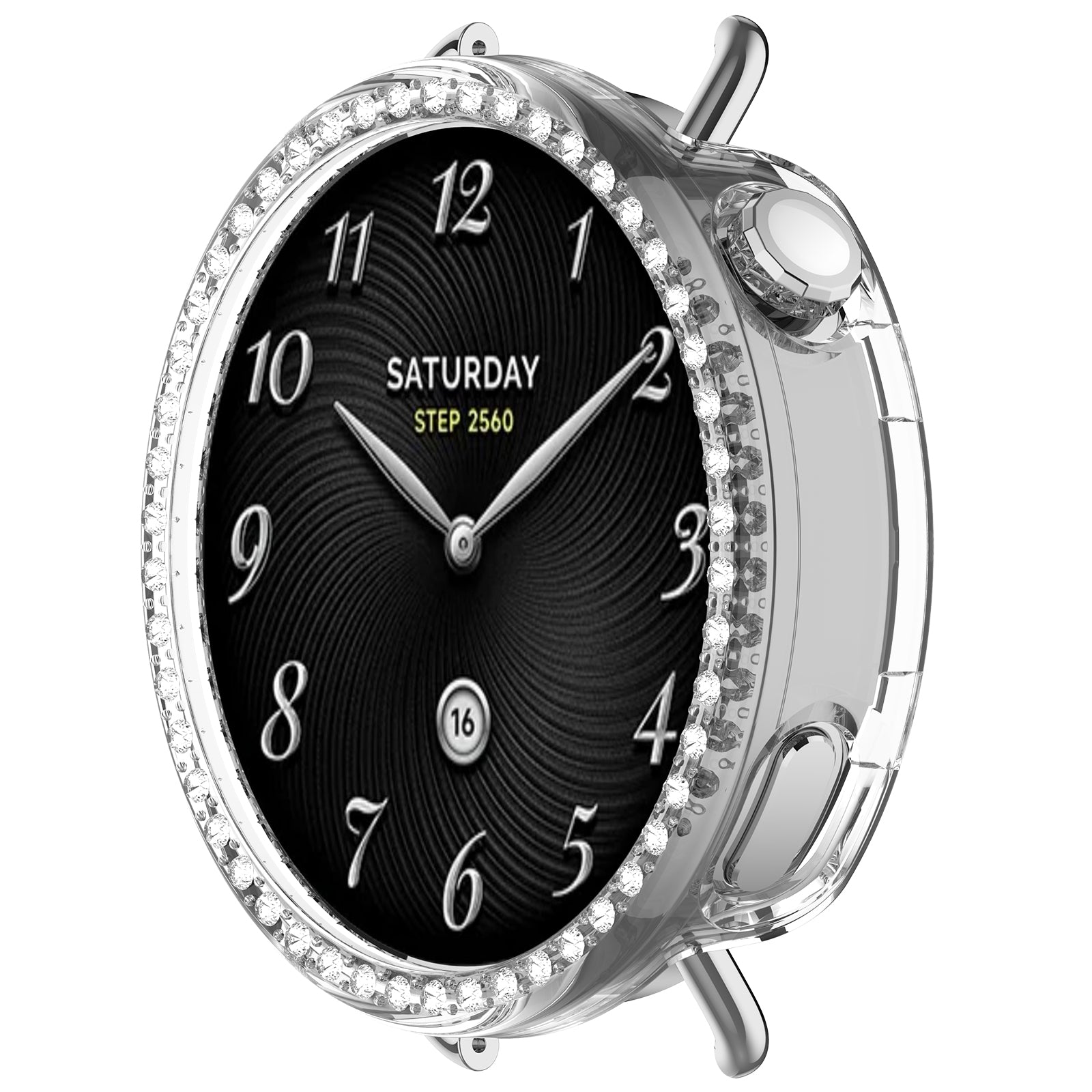 Funda rígida Diamante Xiaomi Watch S4 - 41mm (transparente)