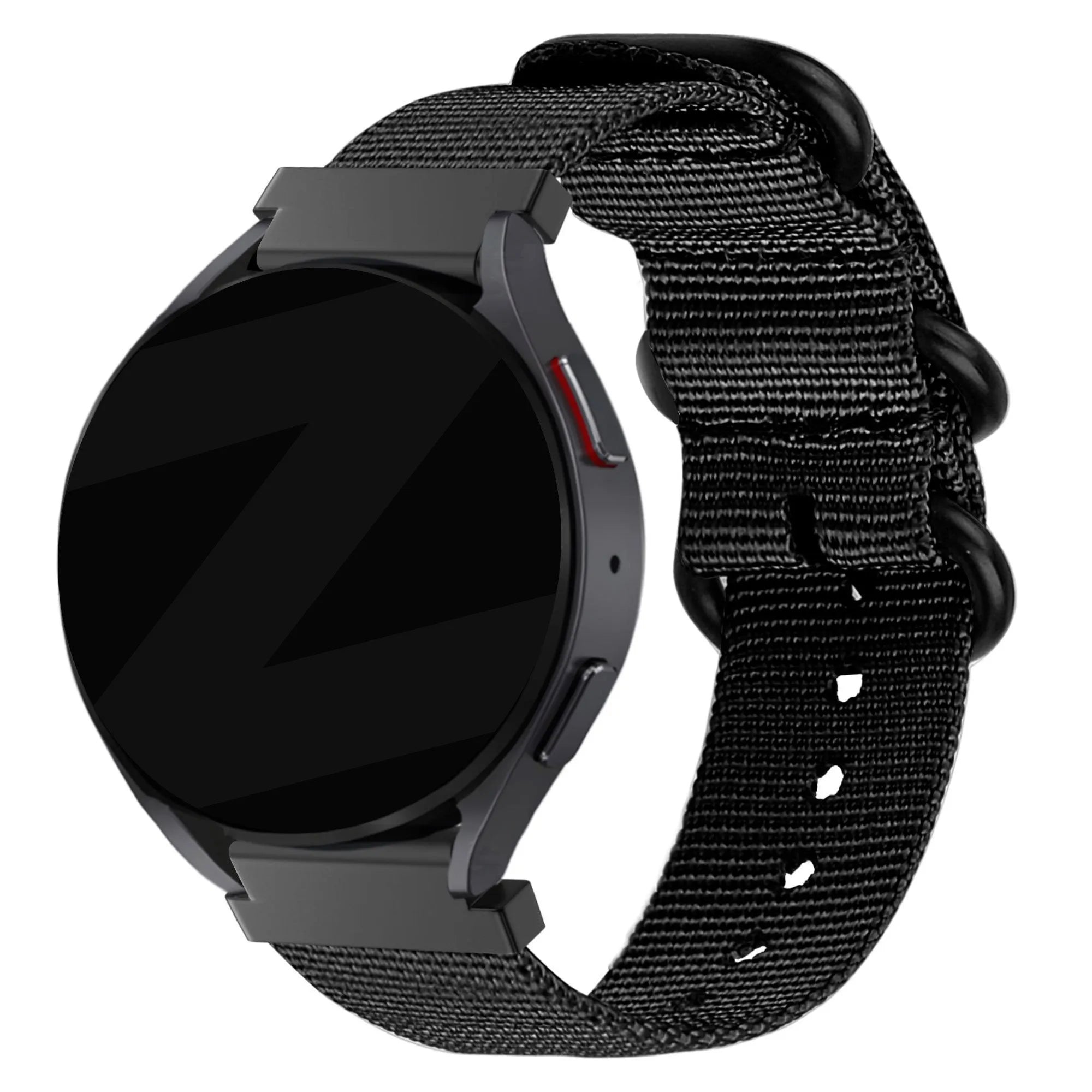 Bandz Suunto Race (s) Correa de nylon abrochada (negro)