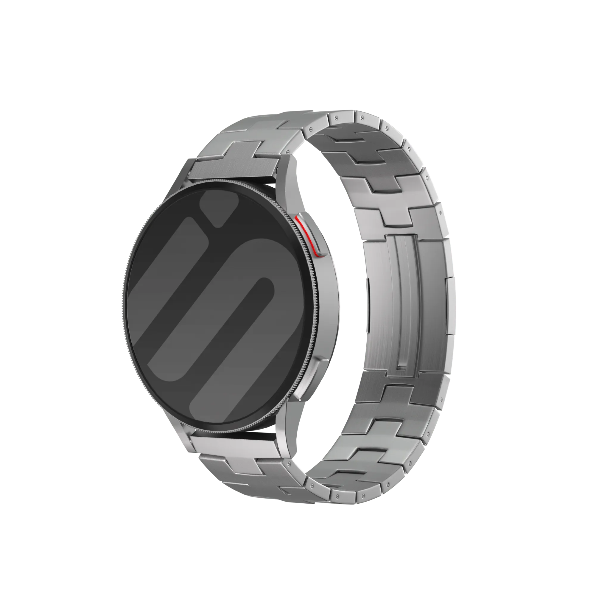 CMF Watch Pro 3 Titanium Grain Strap (Flat Buckle) (Silver)