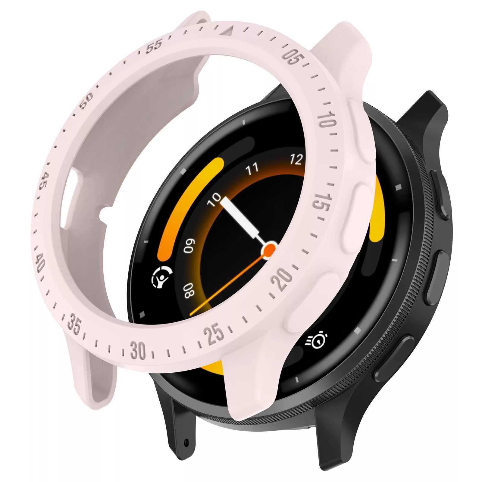 Funda TPU robusta Garmin Venu 3s (rosa)