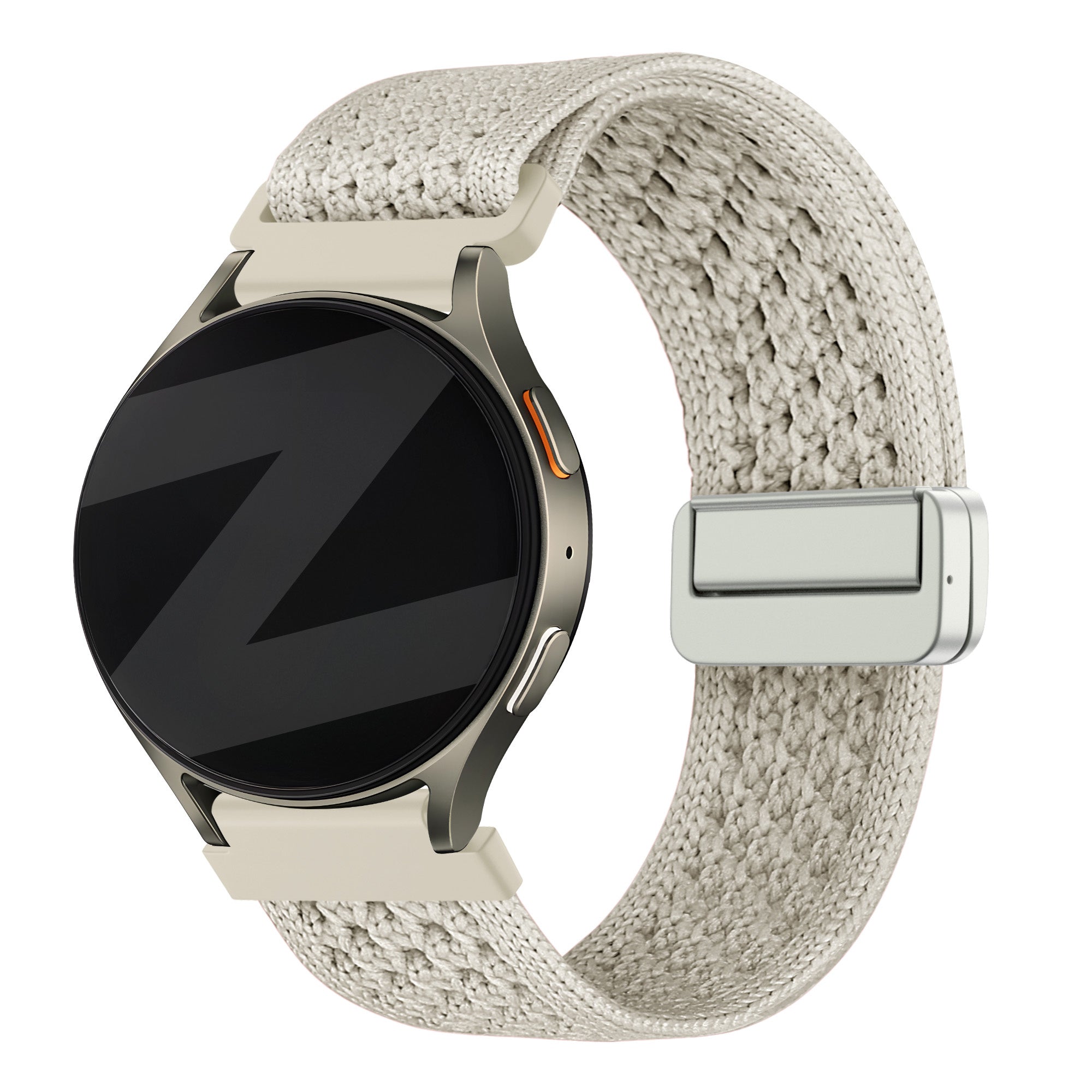 Bandz Correa nylon Vintage Garmin Vivomove Trend (blanco estrella)