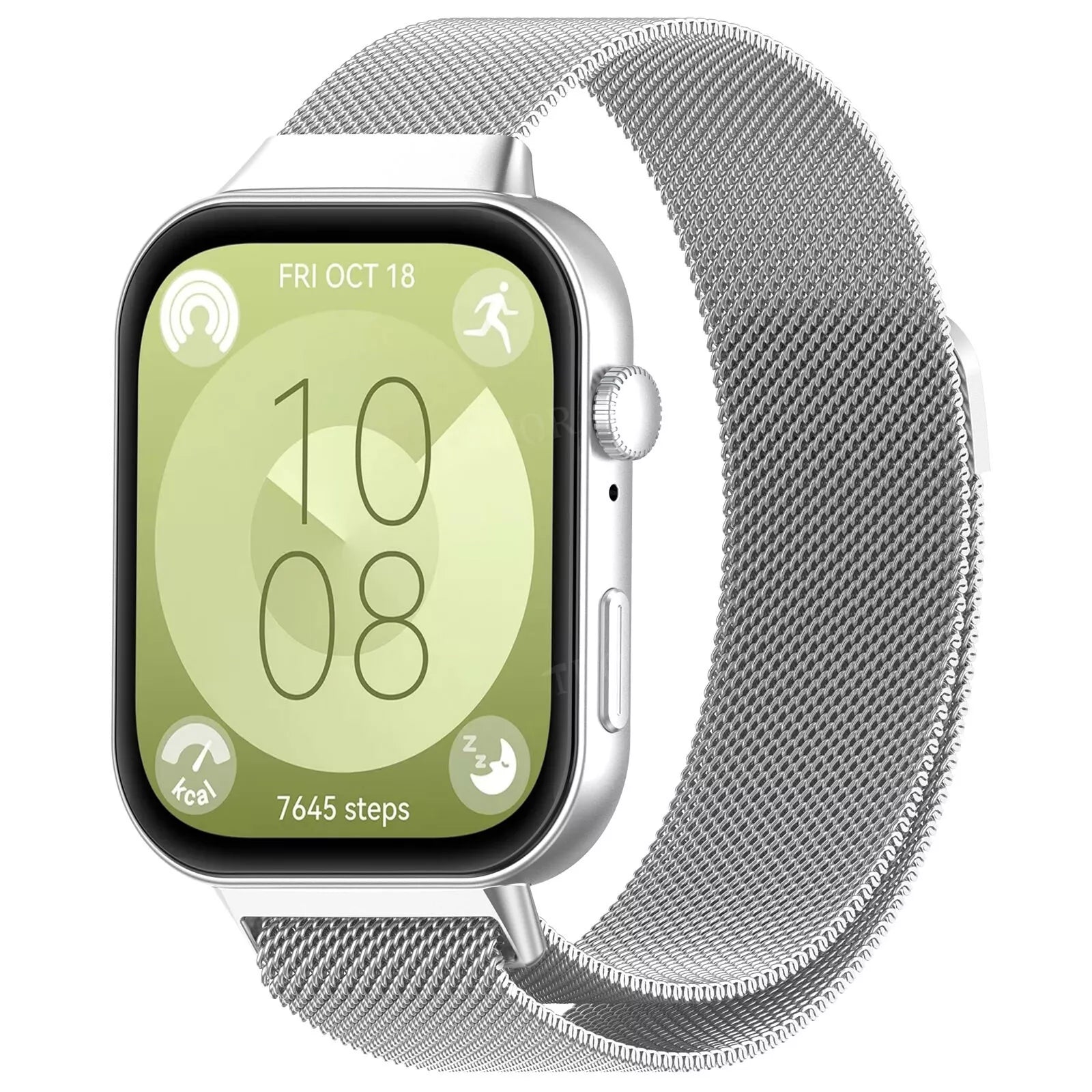 Correa milanesa Huawei Watch Fit 4 (plateado)
