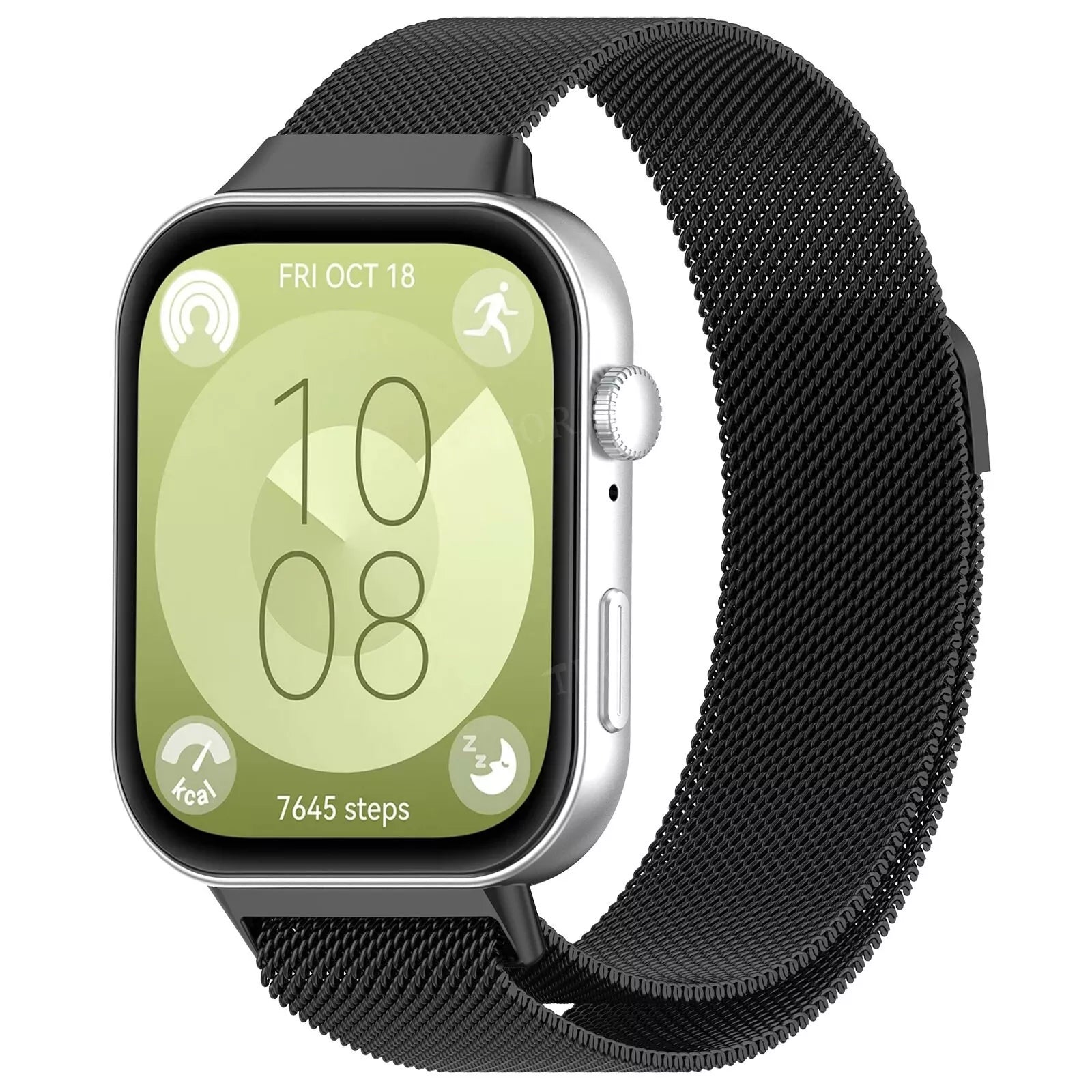 Correa milanesa Huawei Watch Fit 4 (negro)