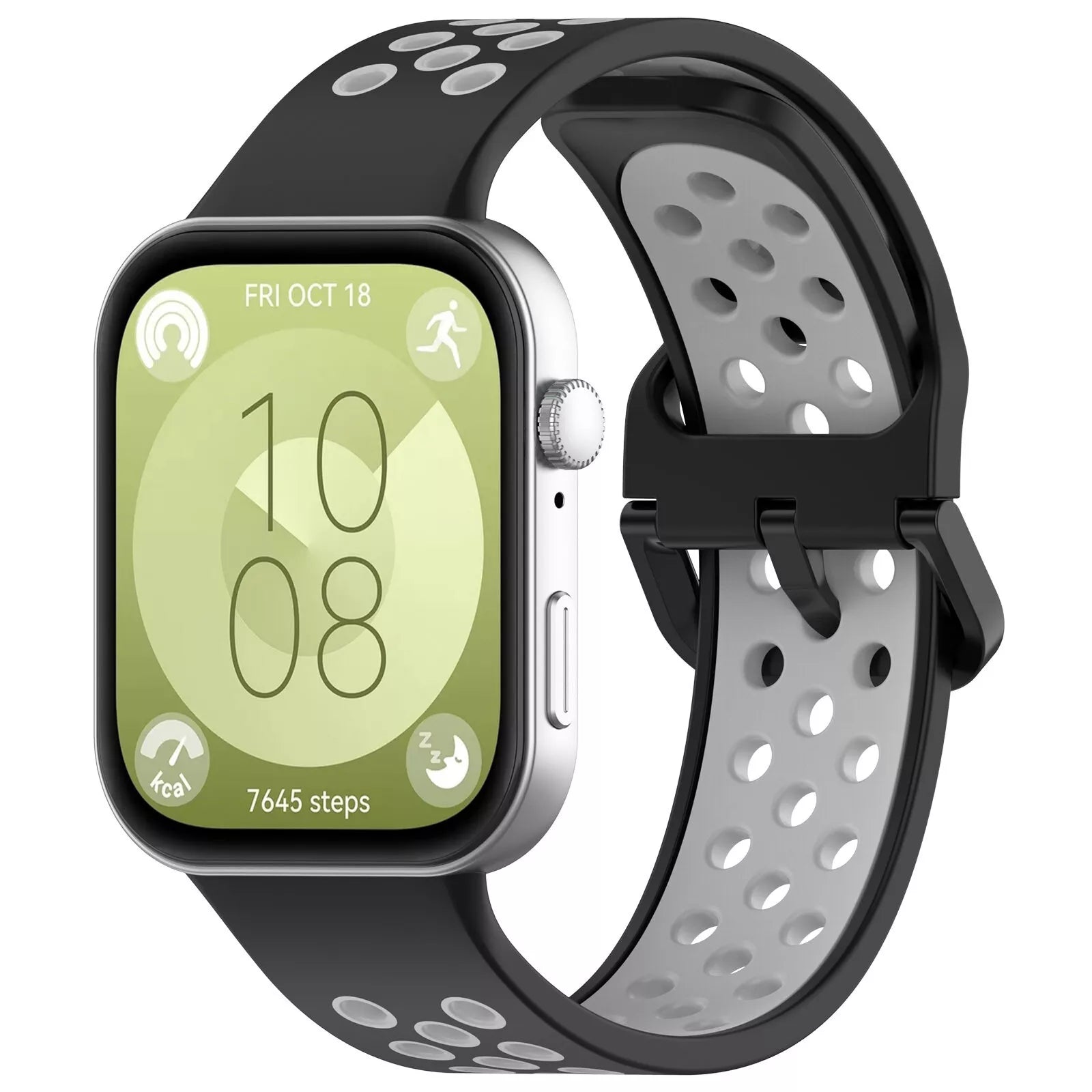 Huawei Watch Fit 4 Pro Sport Strap (Black/Grey)