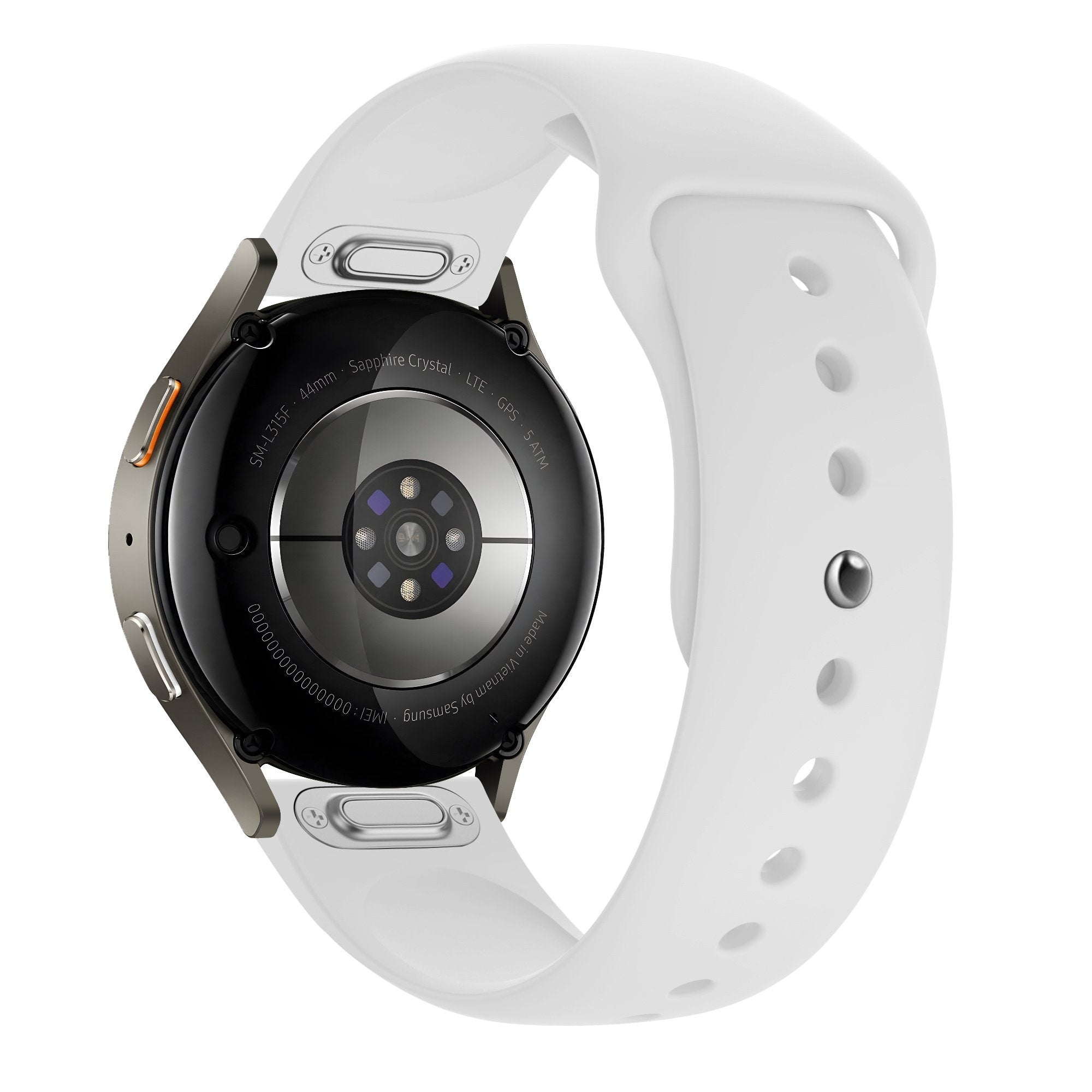 Bandz Correa deportiva 'Easy Fit' Huawei Watch GT 3 Pro 43mm (blanco)