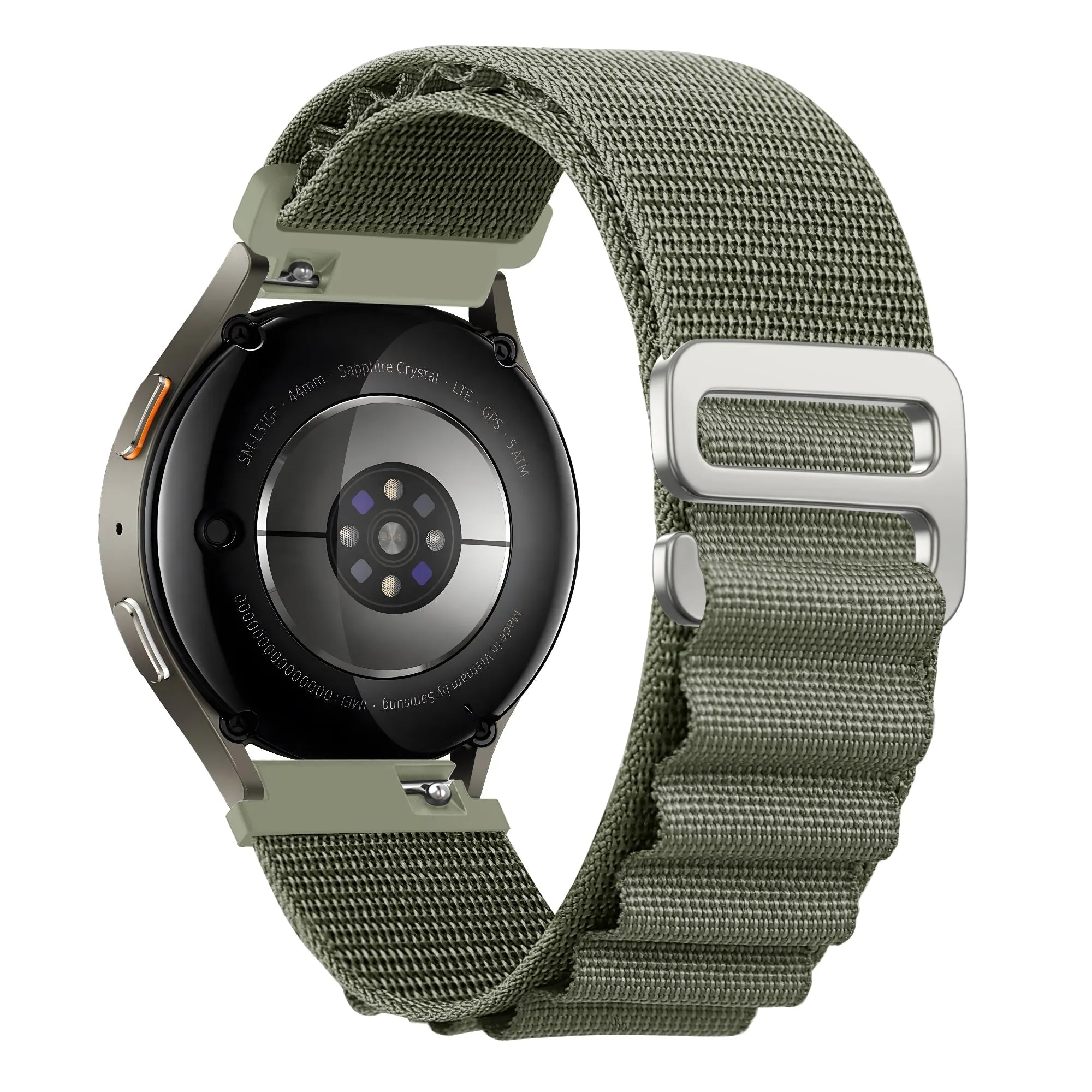Bandz Correa nylon Alpine Amazfit GTS 4 (verde oliva)