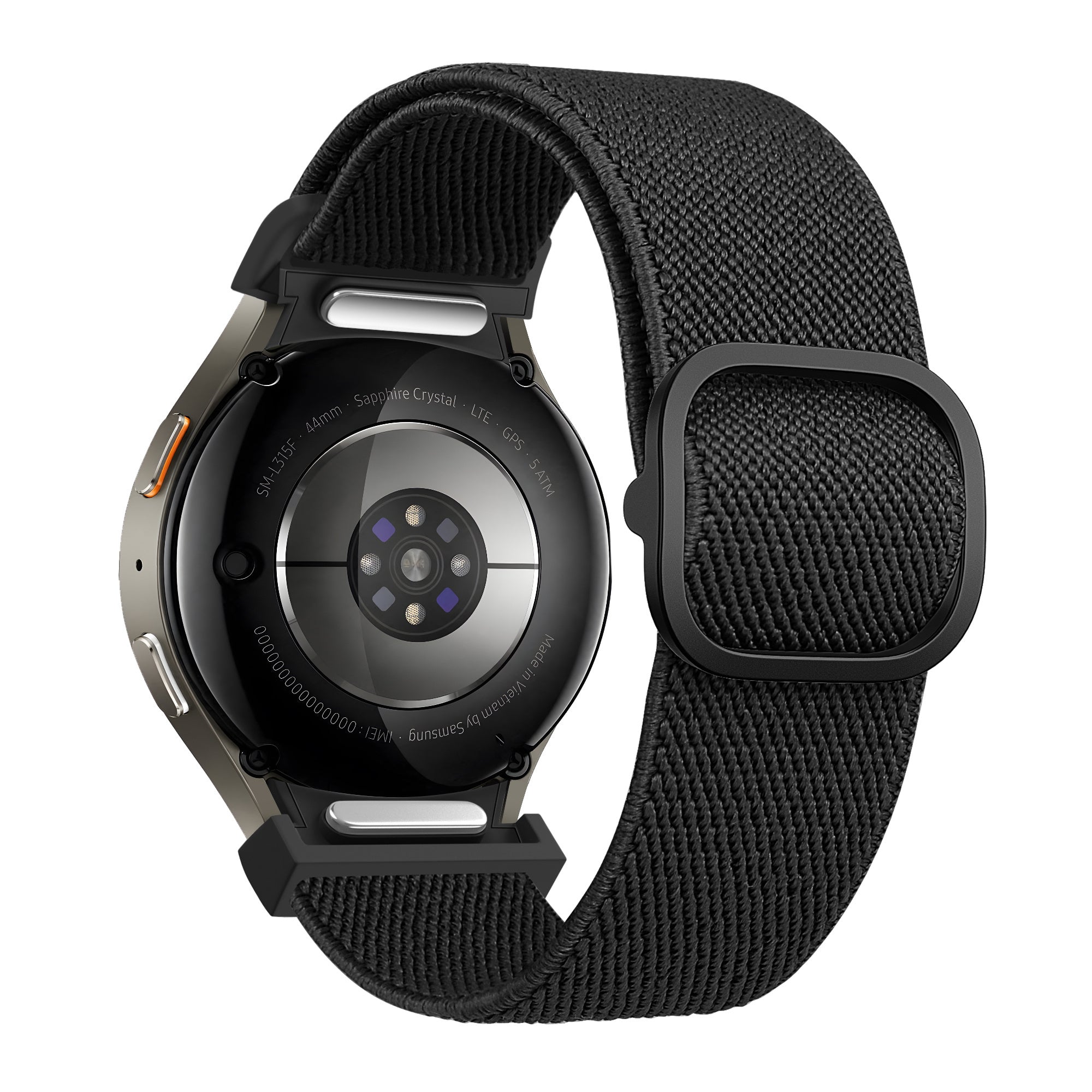 Bandz Correa elastica 'Easy Fit' Samsung Galaxy Watch 4 - 44mm (negro)