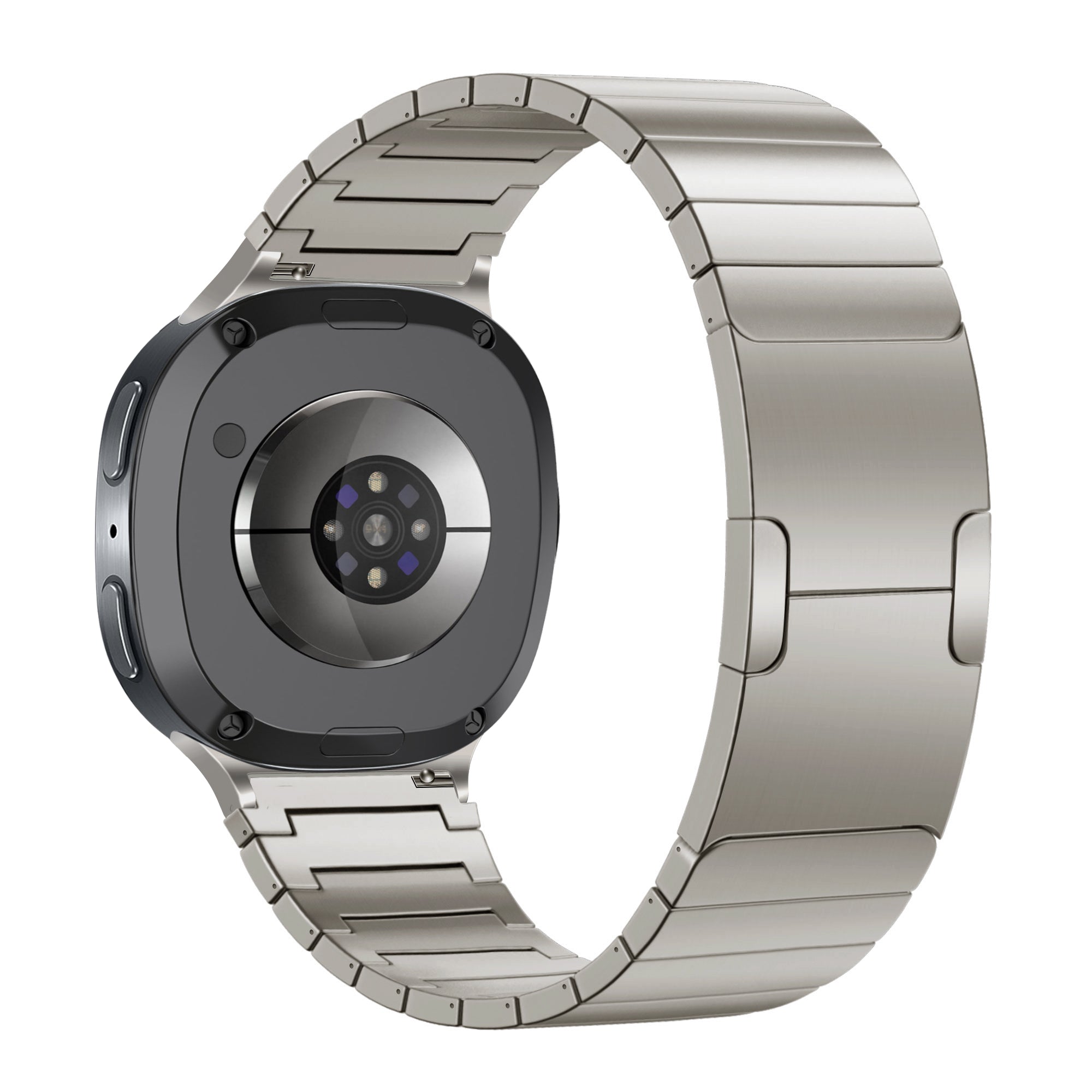 Bandz Samsung Galaxy Watch 9 - 40mm Titanium Strap 'One Bead' (Titanium)