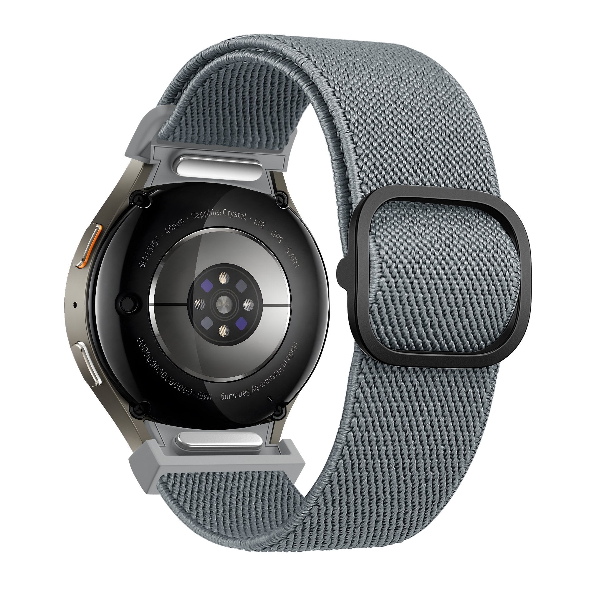 Bandz Samsung Galaxy Watch FE Elastic Strap 'Easy Fit' (Greyblue)