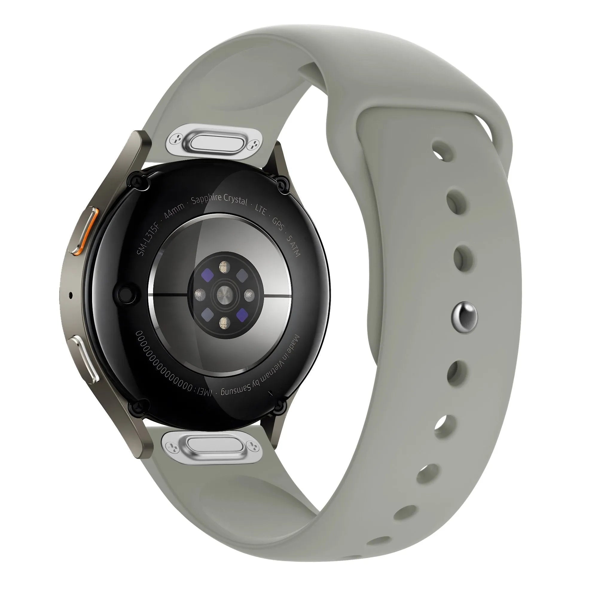 Bandz Polar Vantage M3 Sport Strap 'Easy Fit' (Light Grey)