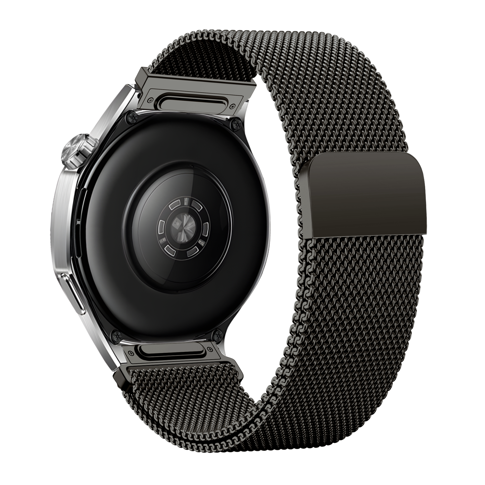 Bandz Correa milanesa 'One Push' Xiaomi Mi Watch ((gris titanio)