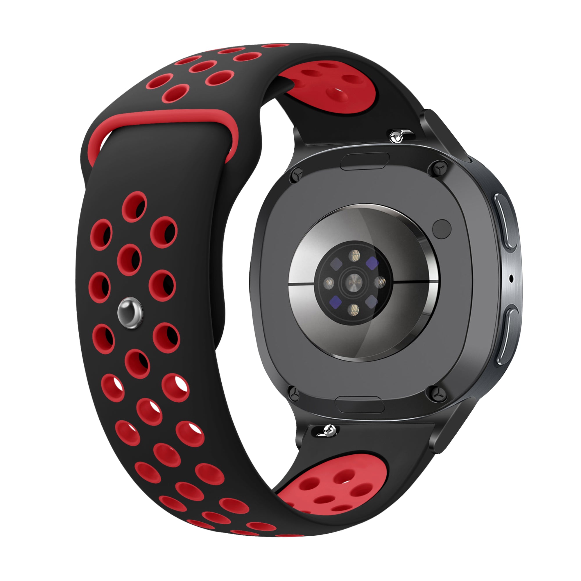 Samsung Galaxy Watch 9 - 40mm Sport Strap (Black/Red)