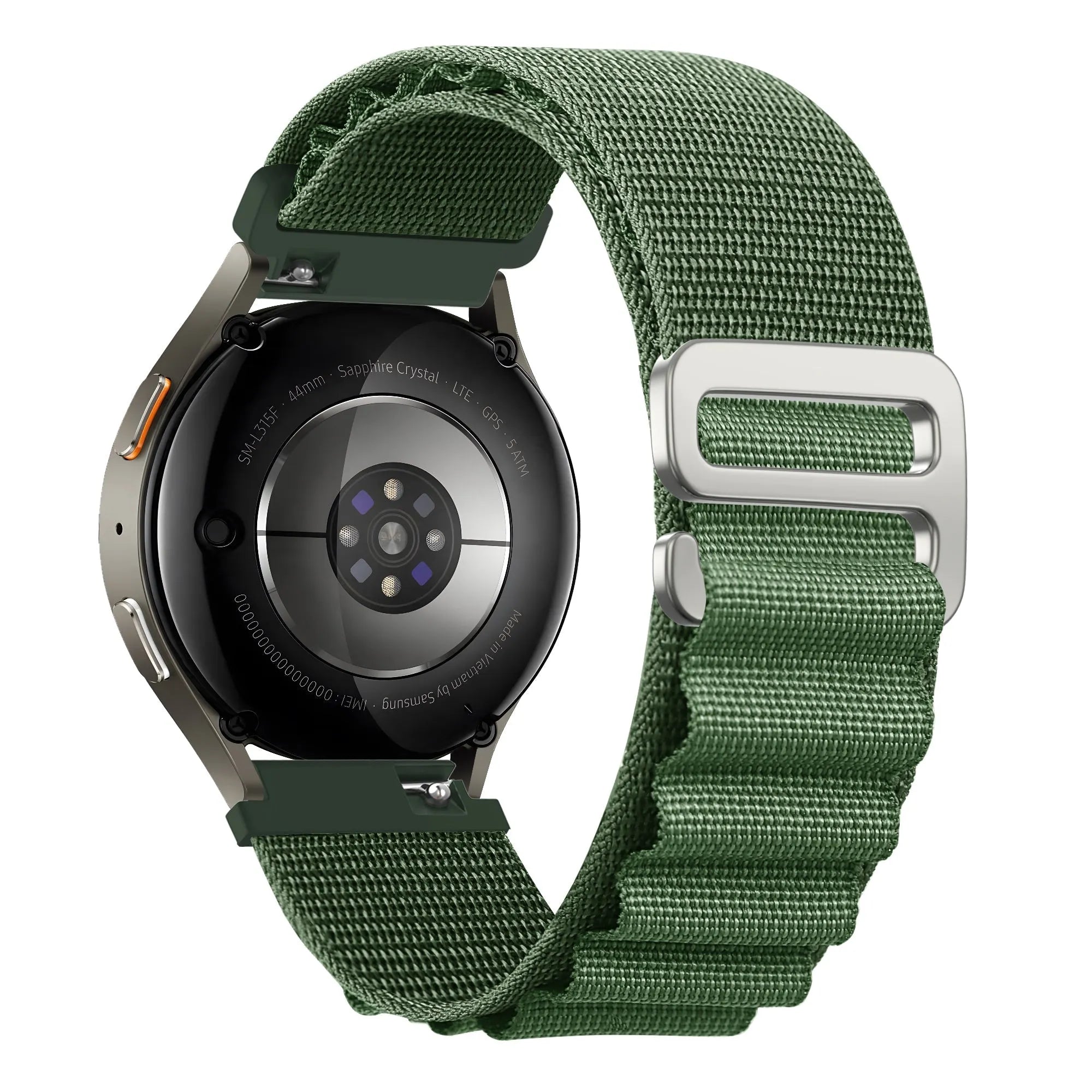 Bandz Correa nylon Alpine Amazfit GTR Mini (verde militar)