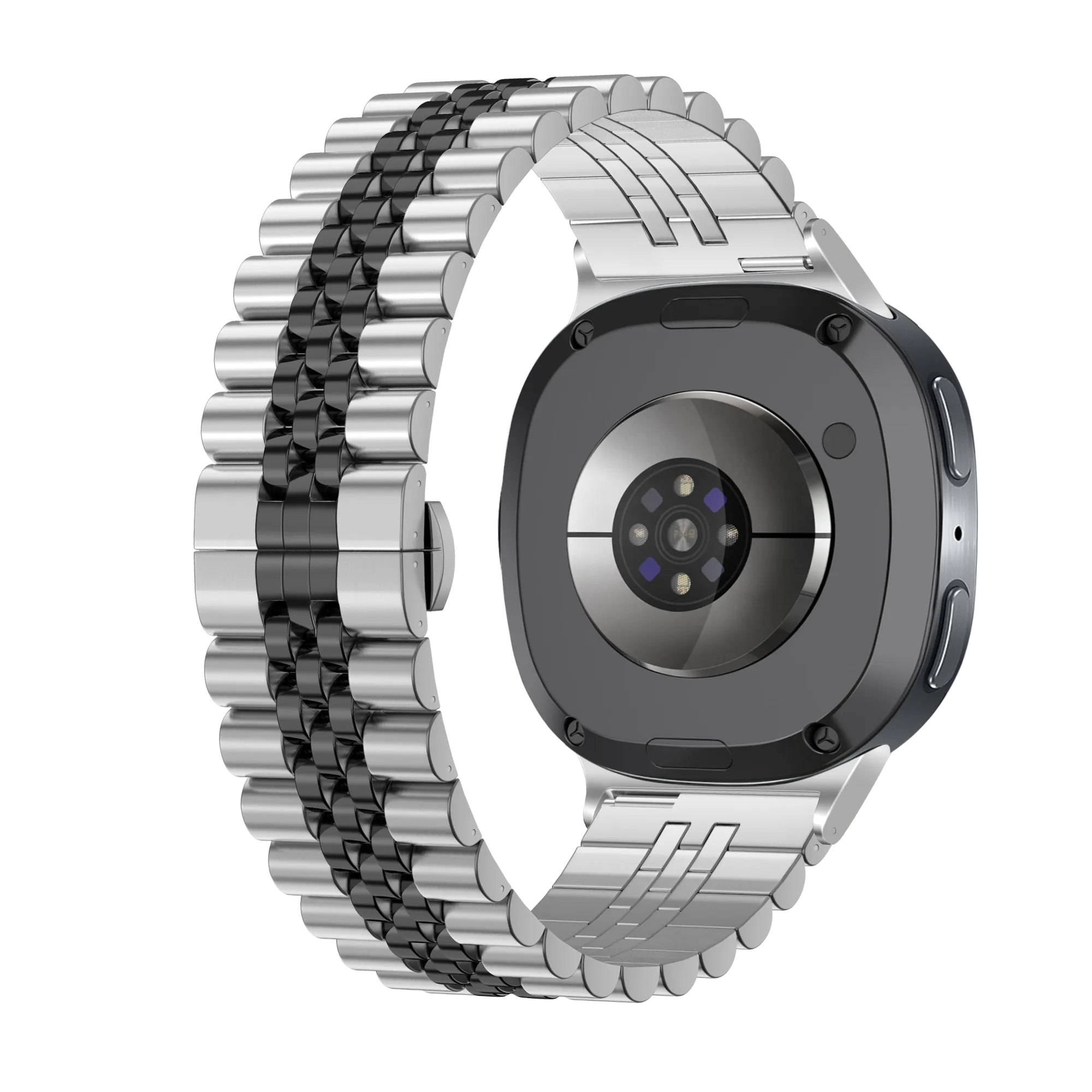 Correa acero Jubilee Samsung Galaxy Watch 8 - 40mm (plateado/negro)