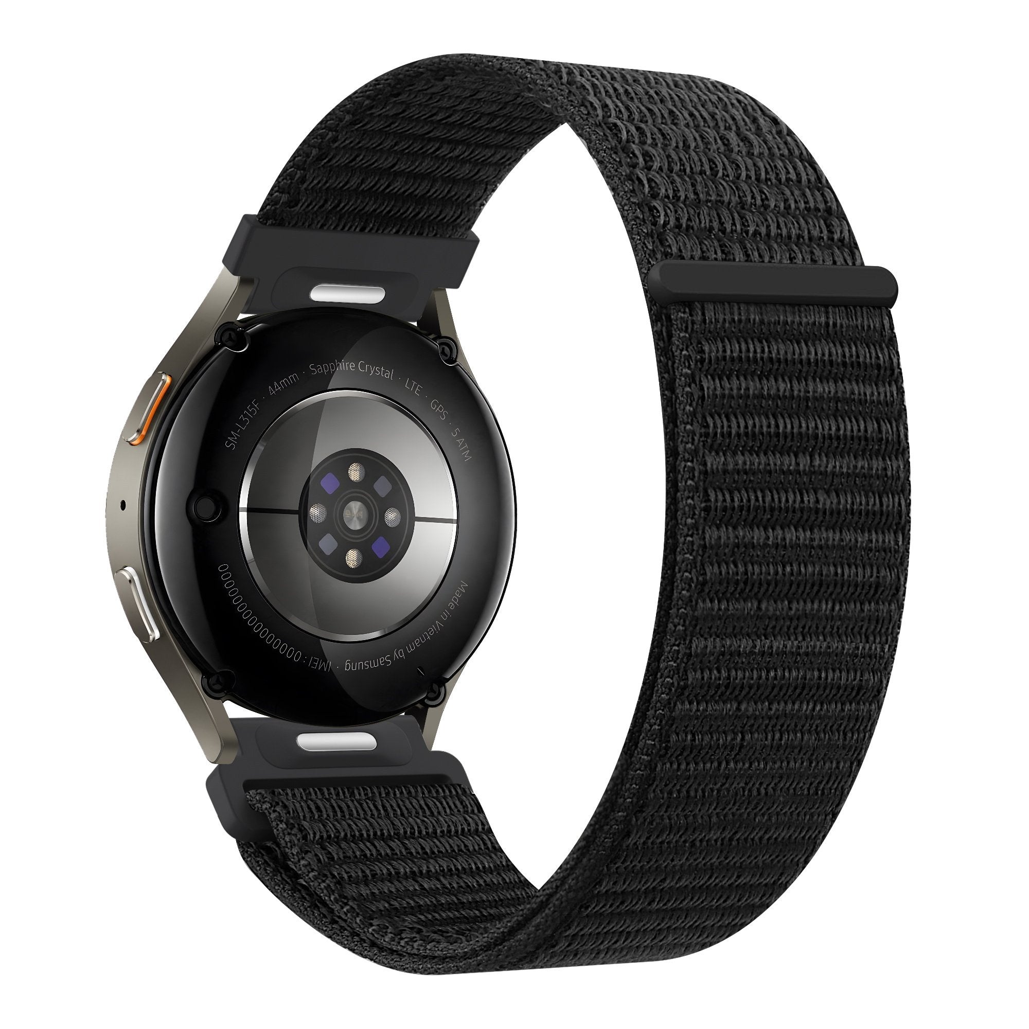 Bandz Correa nylon 'Easy Fit' Samsung Galaxy Watch 4 - 40mm (negro)