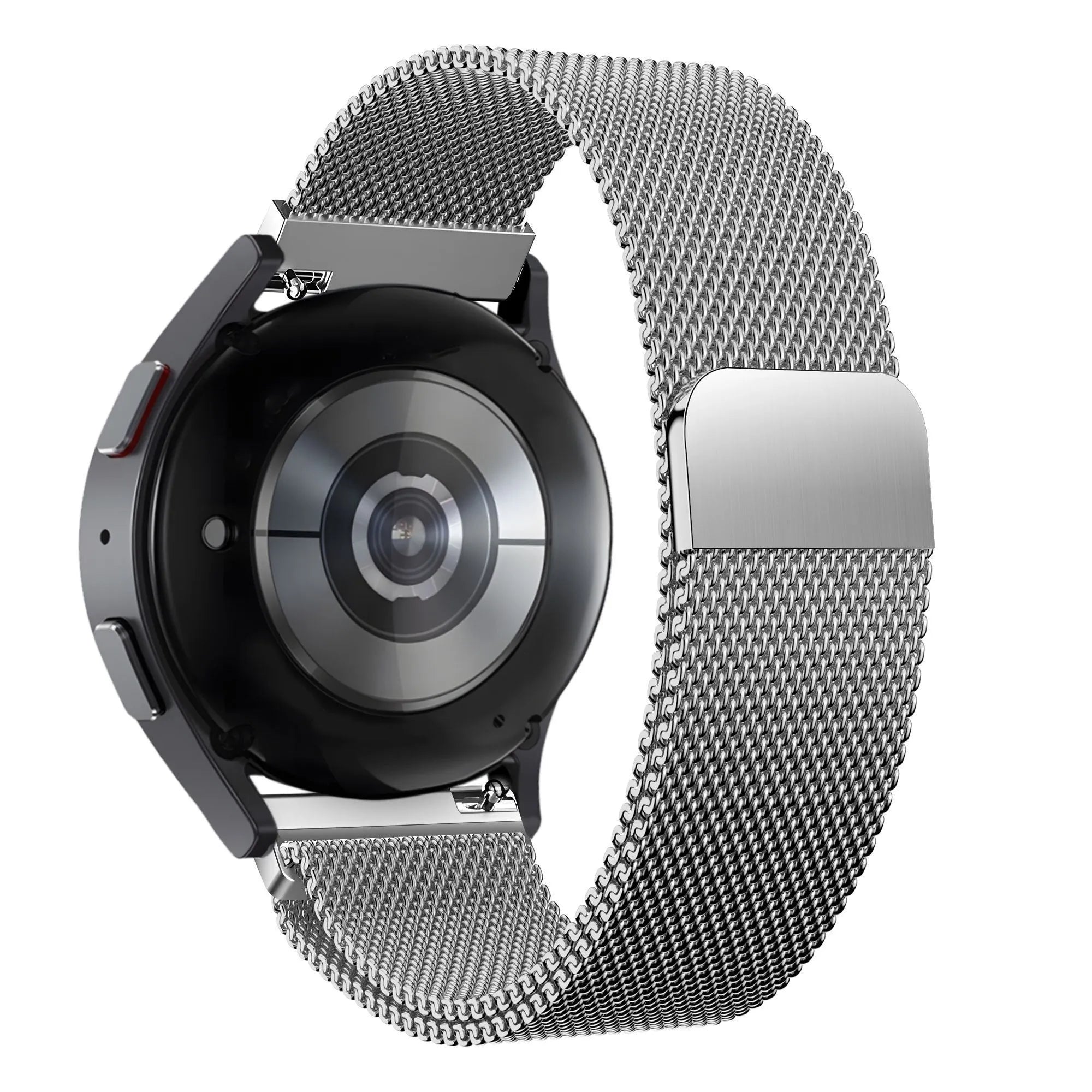 Bandz Suunto Run Milanese Loop Strap (Silver)