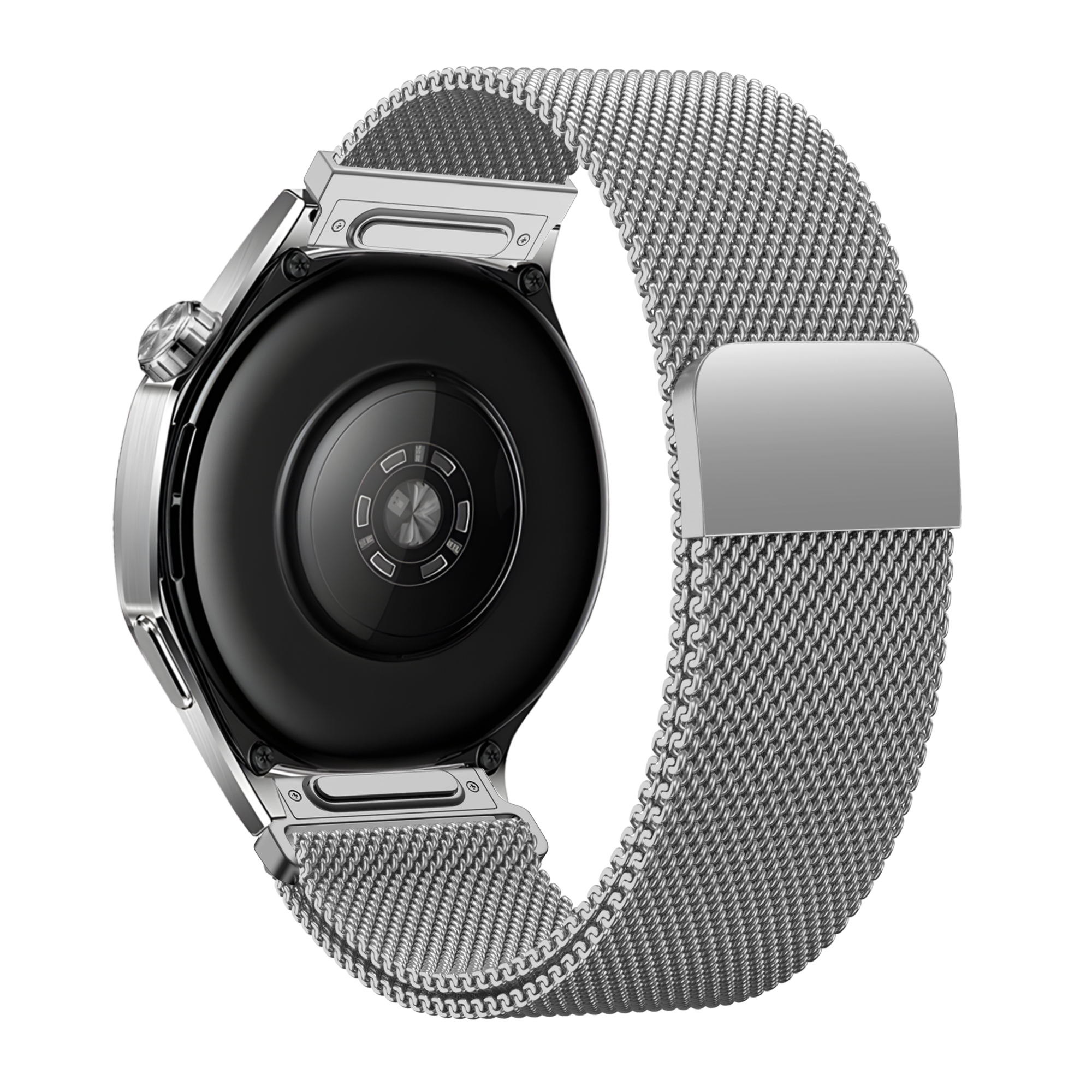 Bandz Correa milanesa 'One Push' Xiaomi Mi Watch ((plateado)