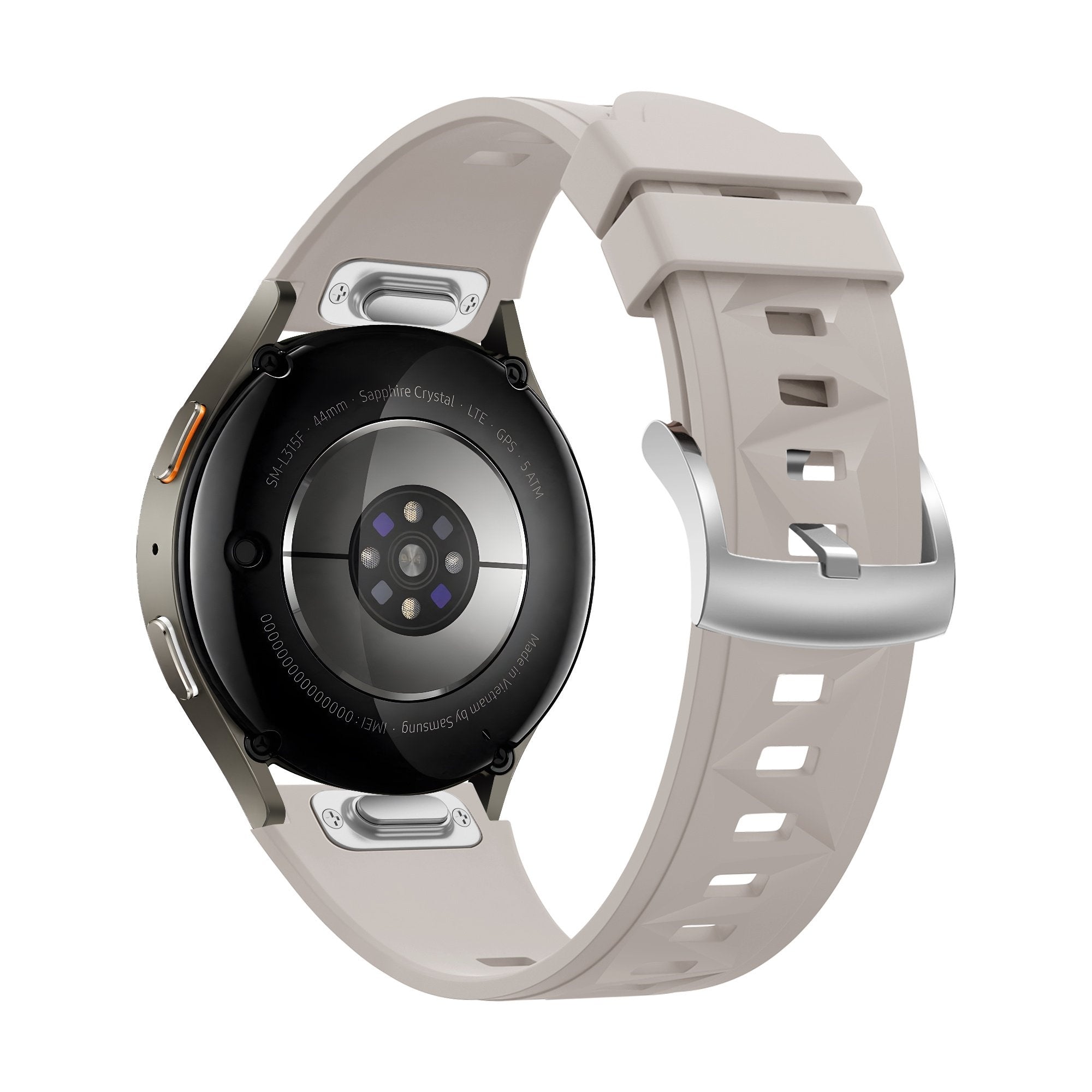 Bandz Correa silicona 'Easy Fit' Huawei Watch GT 4 - 41mm (blanco estrella)