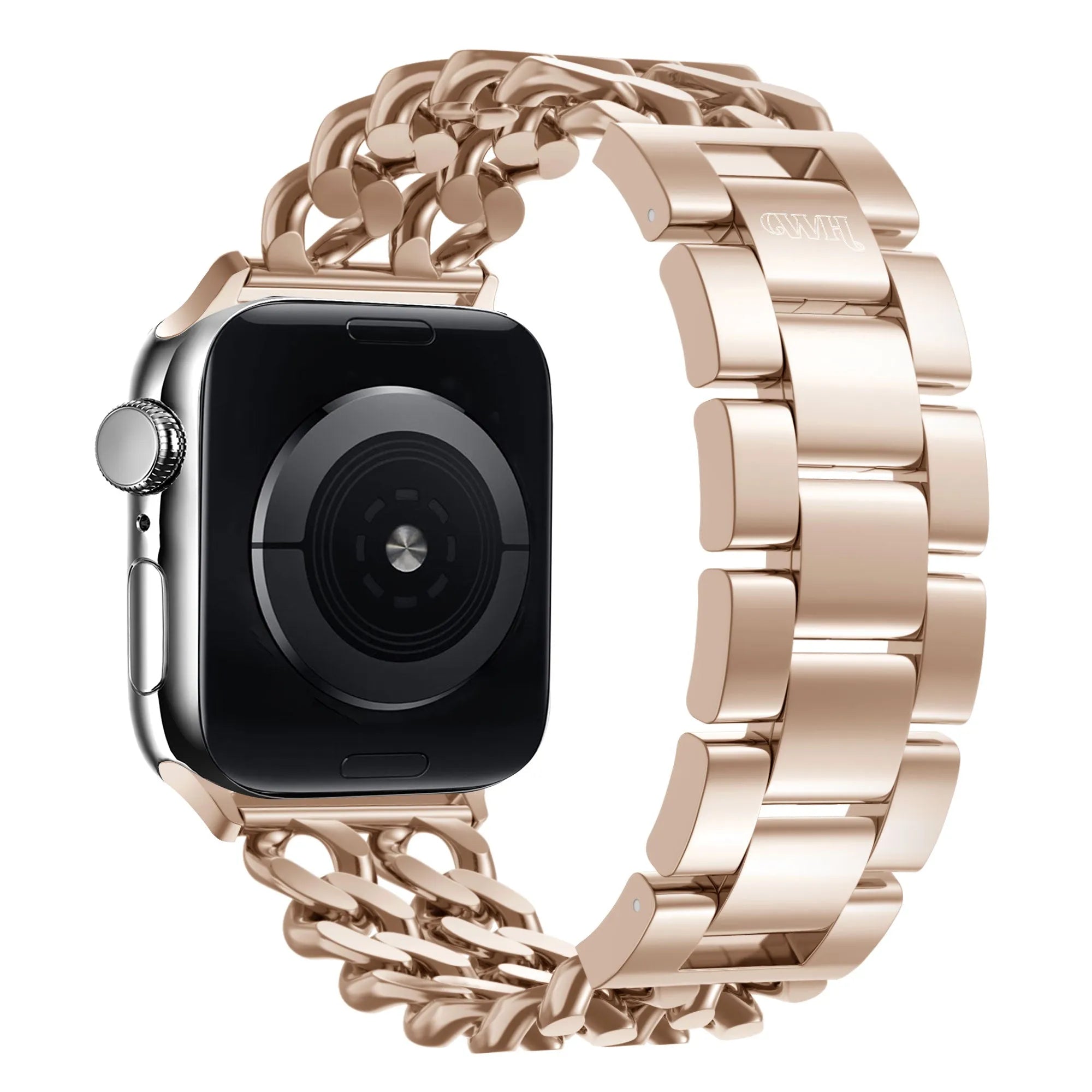 Correa acero cadena Apple Watch xoxo Wildhearts - 38/40/41/42mm (oro rosa)