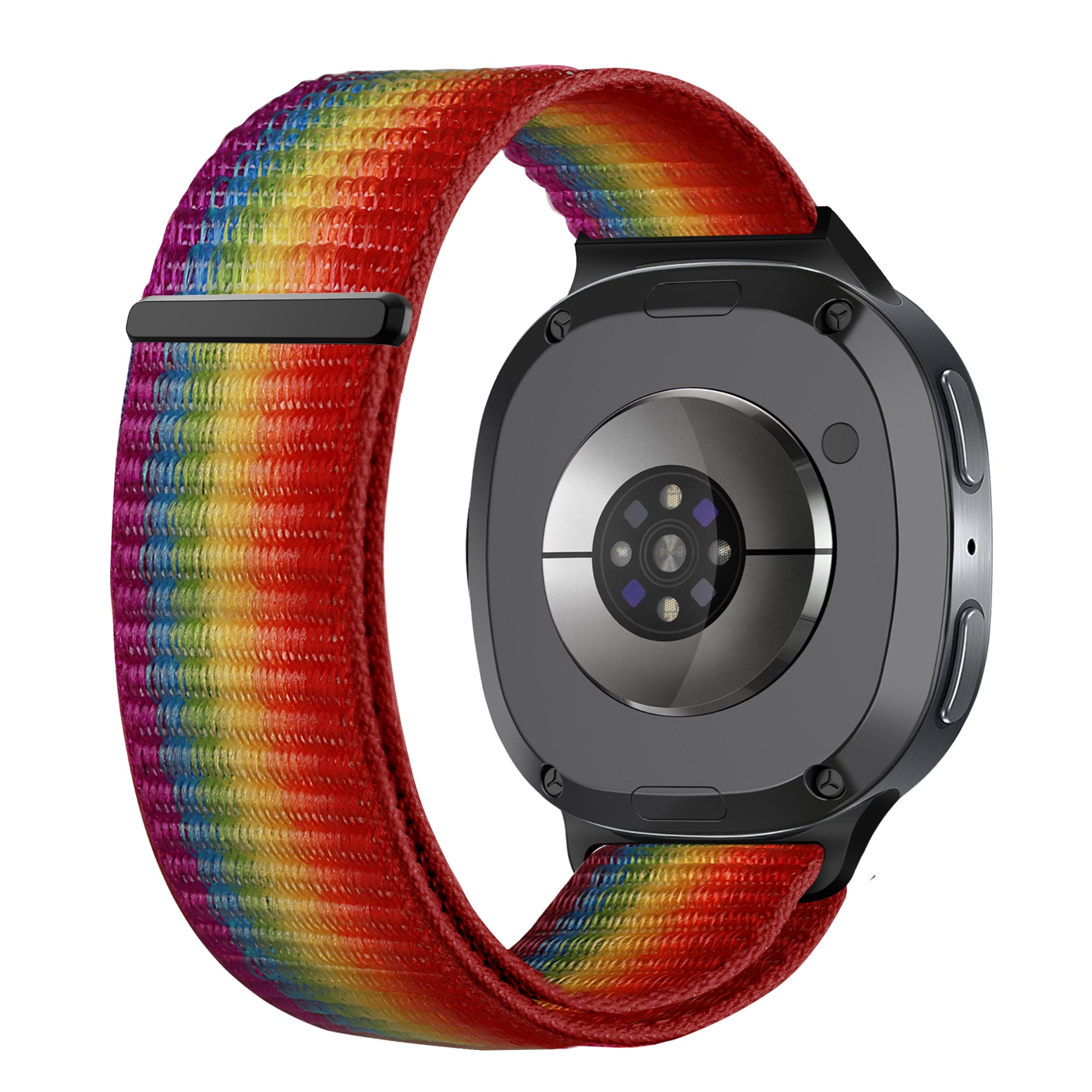 Correa nylon Samsung Galaxy Watch 9 - 44mm (arcoíris)