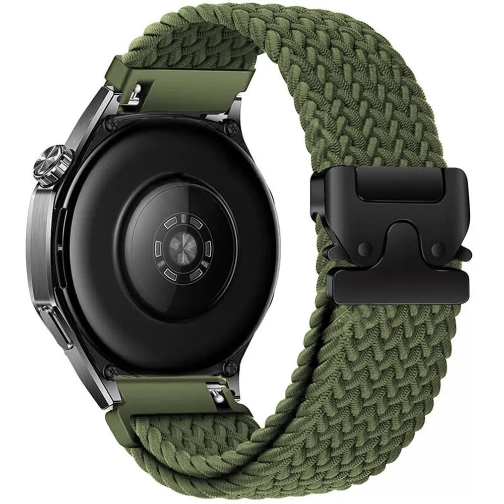 Correa entrelazado con hebilla Amazfit Balance 2 (verde)