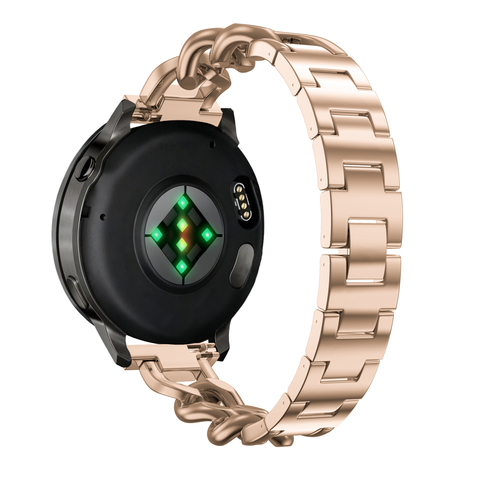 Bandz Correa metal 'Cadenas' Withings ScanWatch 2 - 38mm (oro rosado)