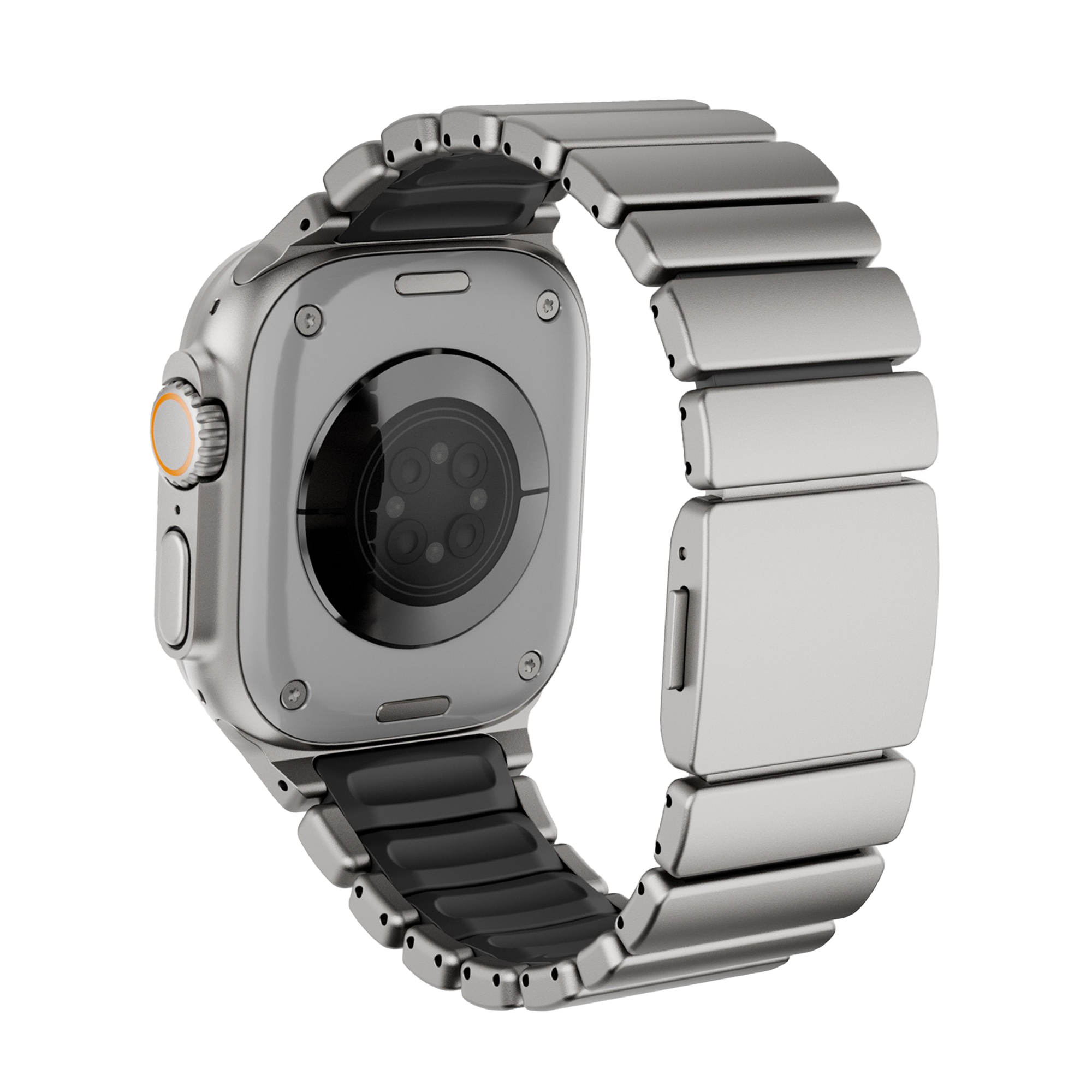 Bandz Correa titanio 'Hybrid' Apple Watch Ultra (plata)