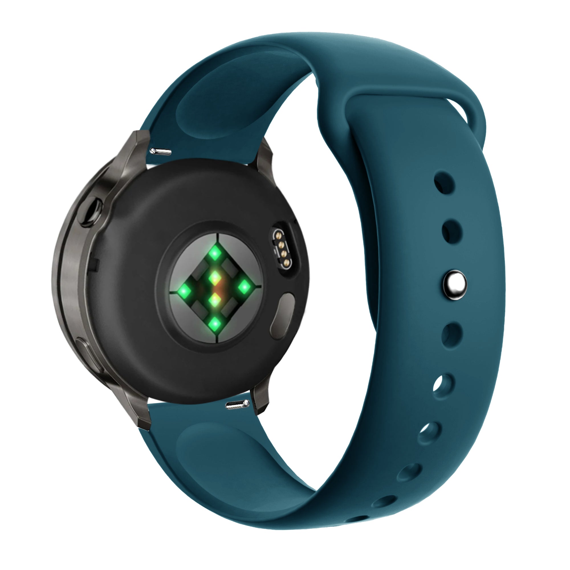 Bandz Garmin Venu 4 - 45mm Sport Strap 'Deluxe' (Rock Green)