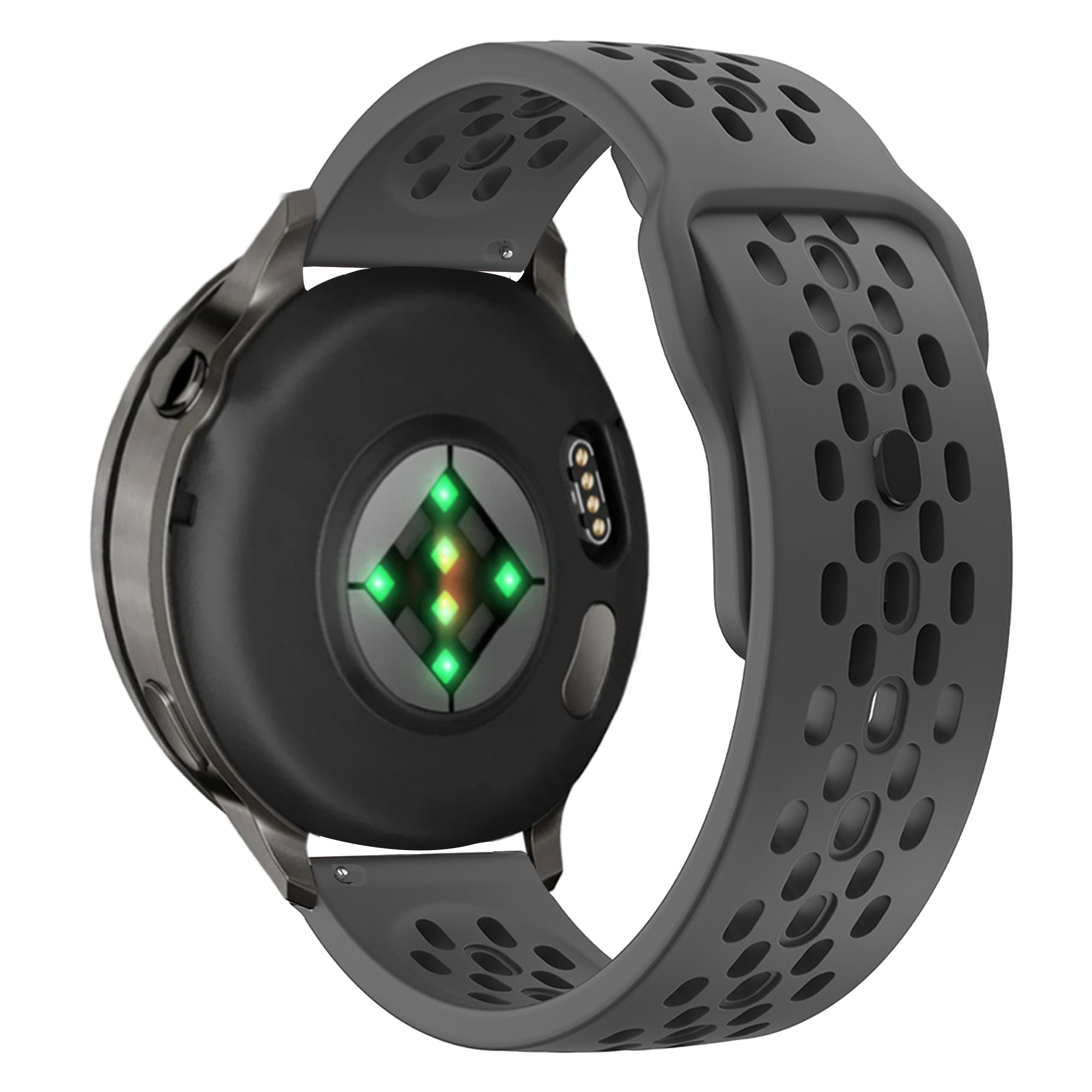 Bandz Correa silicona 'Air' Garmin Venu 4 - 45mm (gris oscuro)