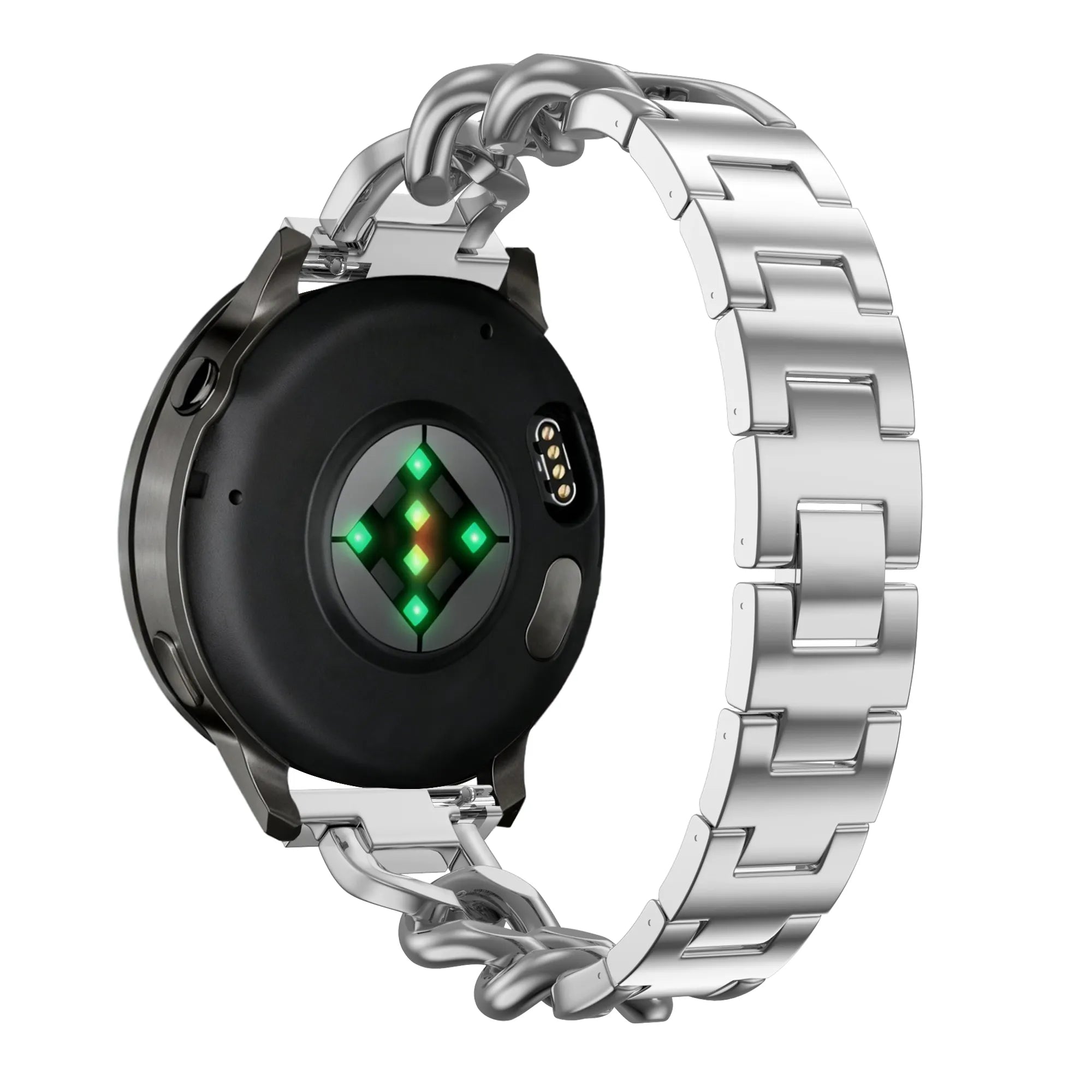 Bandz Oppo Watch X2 Mini Metal Strap 'Chains' (Silver)