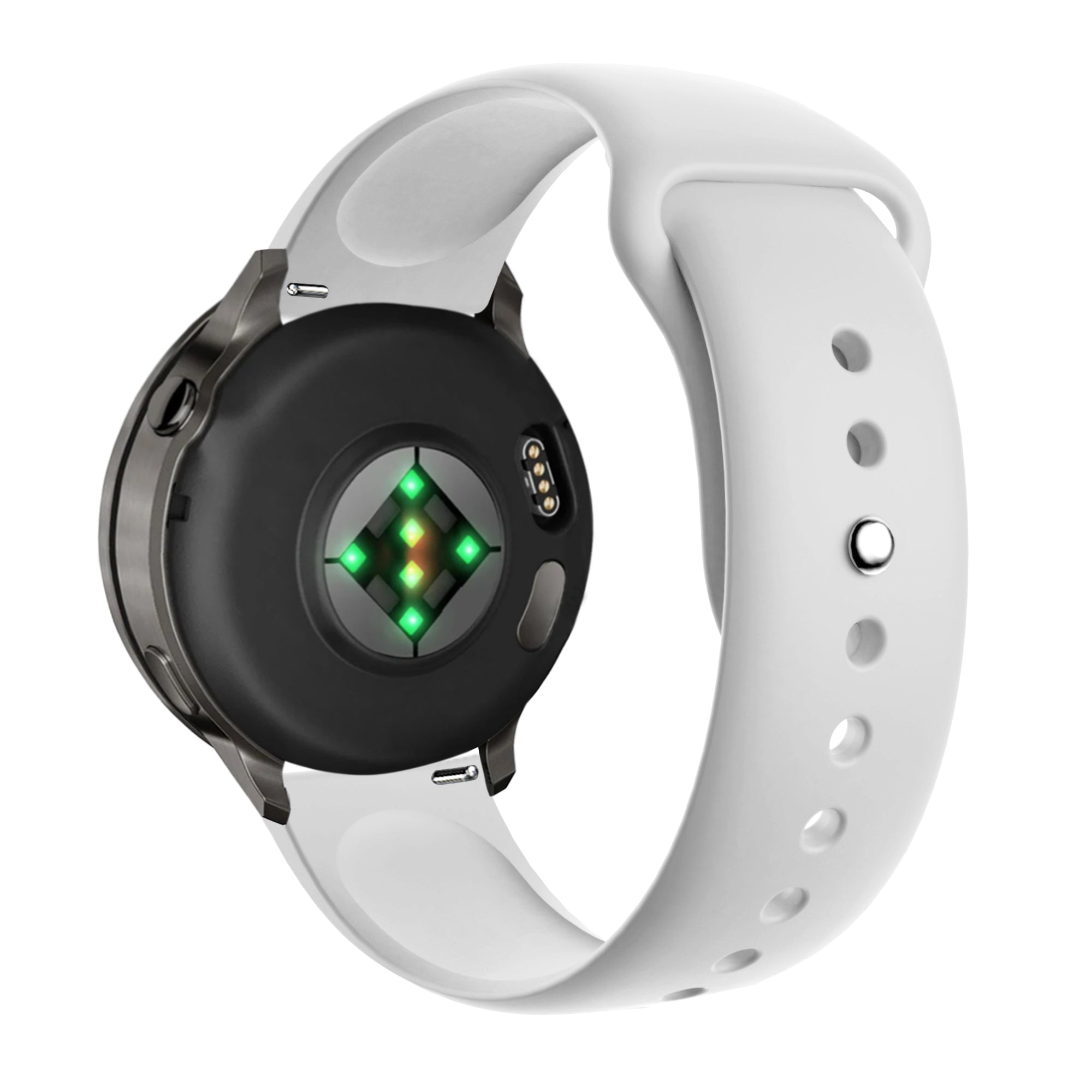 Bandz Correa deportiva 'Deluxe' Garmin Vivomove 3s (blanco)
